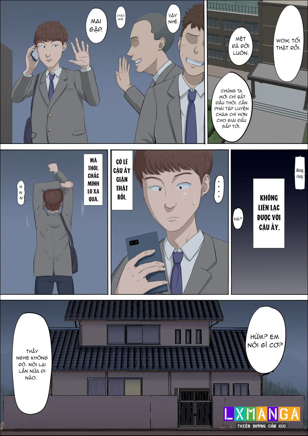 HentaiVN.net - Ảnh 26 - Mahiru to numata, wana ni hamerareta kanojo - Chap 3