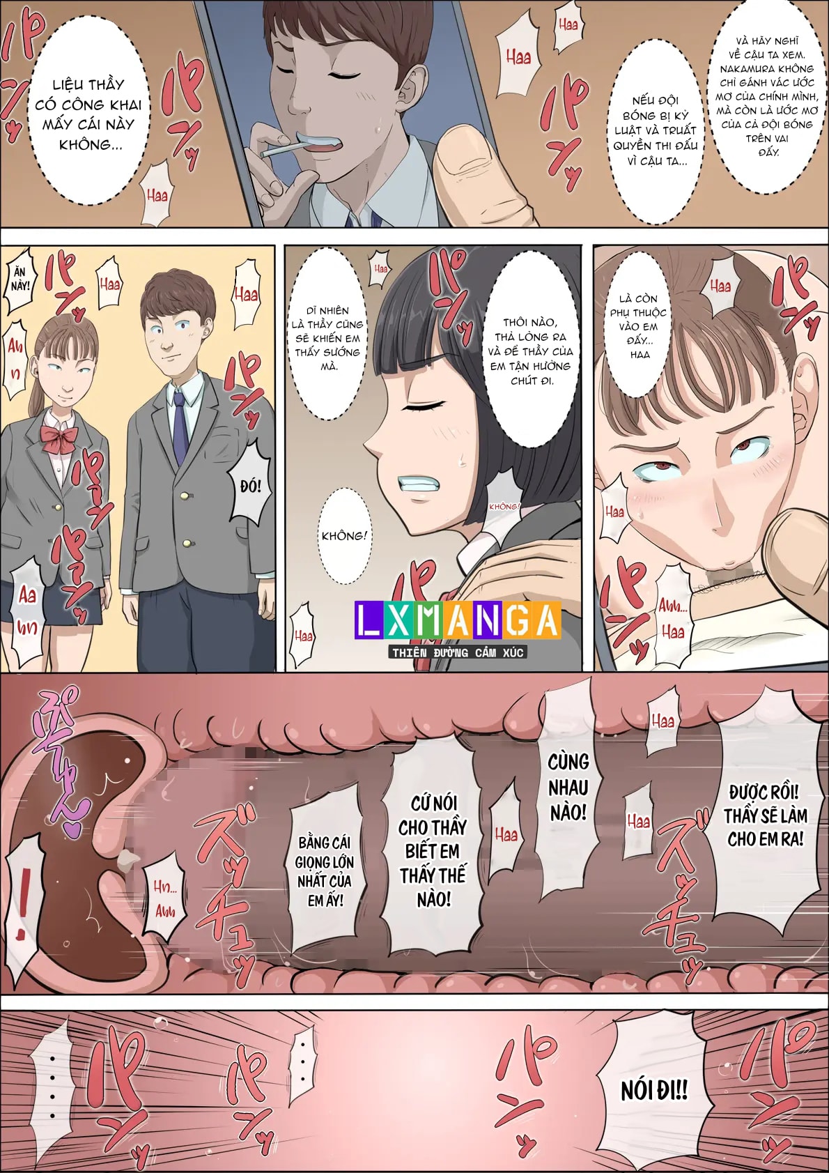 HentaiVN.net - Ảnh 22 - Mahiru to numata, wana ni hamerareta kanojo - Chap 4
