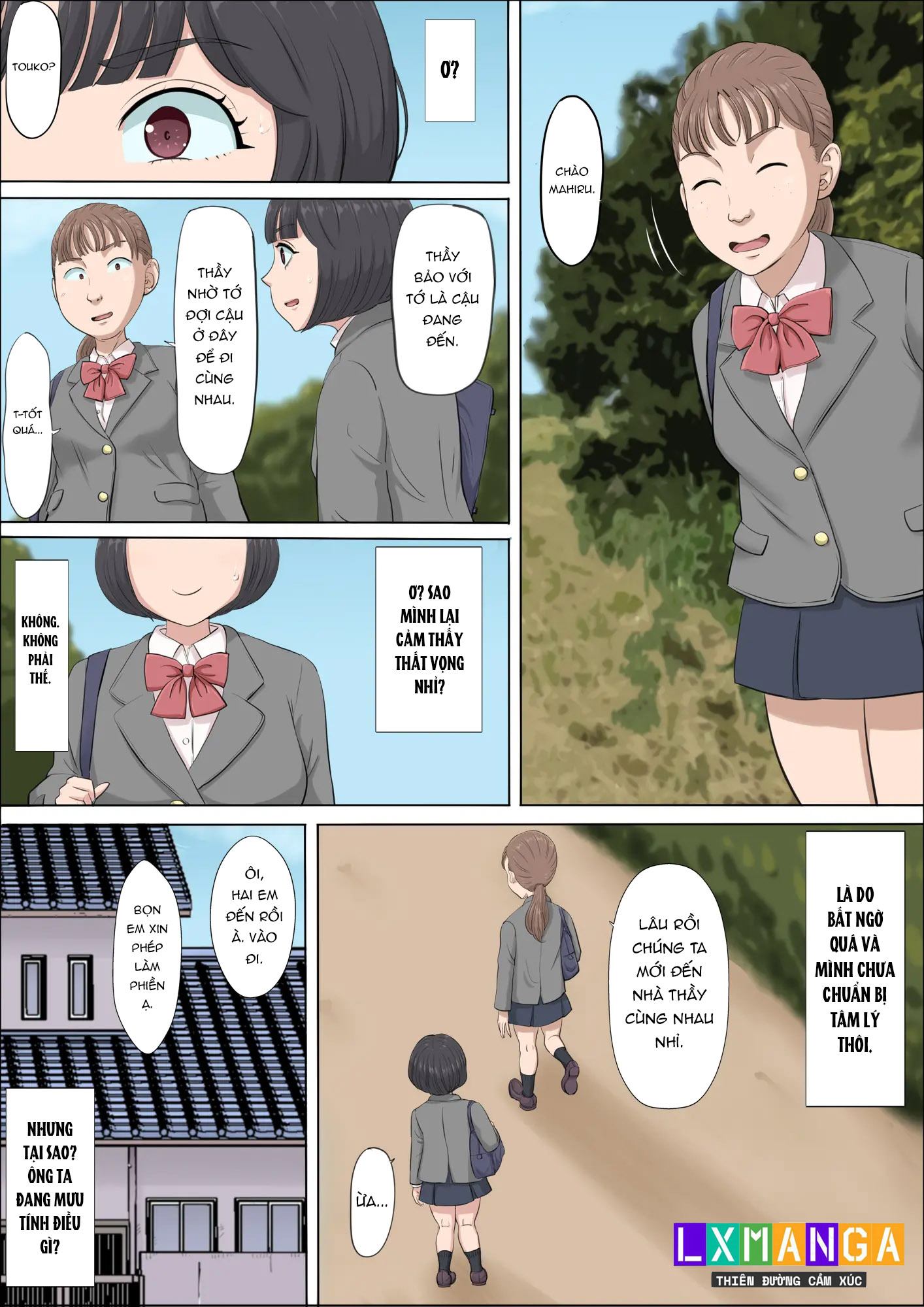 HentaiVN.net - Ảnh 21 - Mahiru to numata, wana ni hamerareta kanojo - Chap 5
