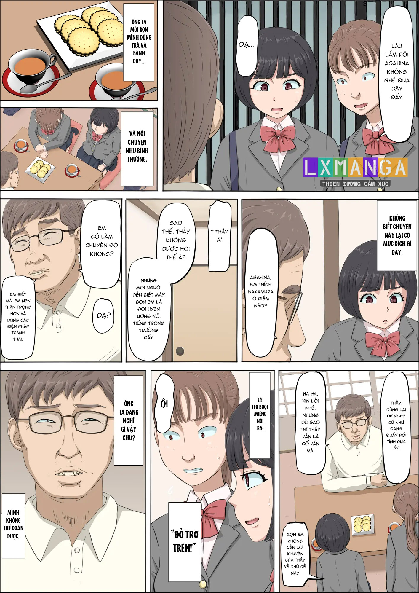 HentaiVN.net - Ảnh 22 - Mahiru to numata, wana ni hamerareta kanojo - Chap 5