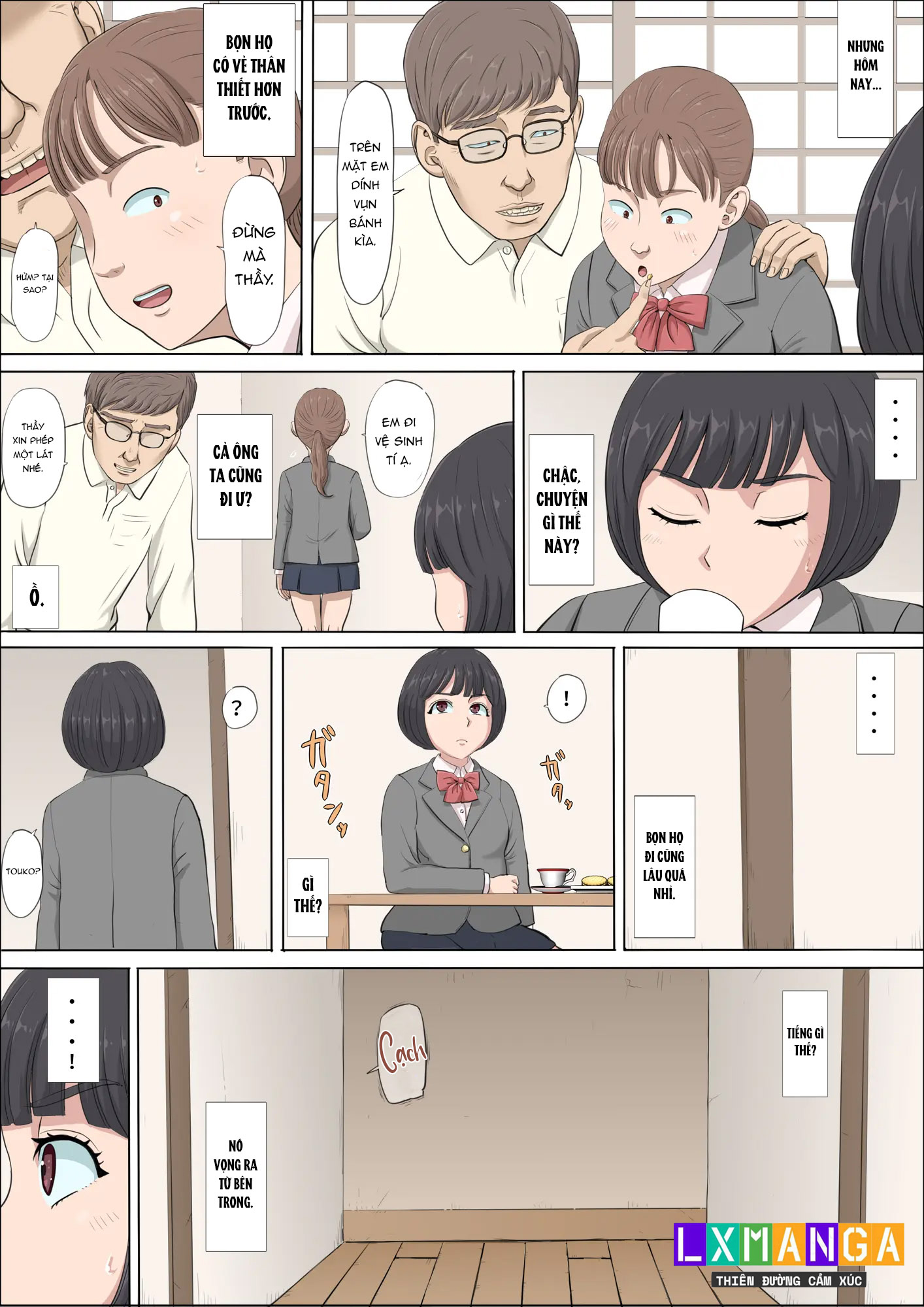 HentaiVN.net - Ảnh 23 - Mahiru to numata, wana ni hamerareta kanojo - Chap 5