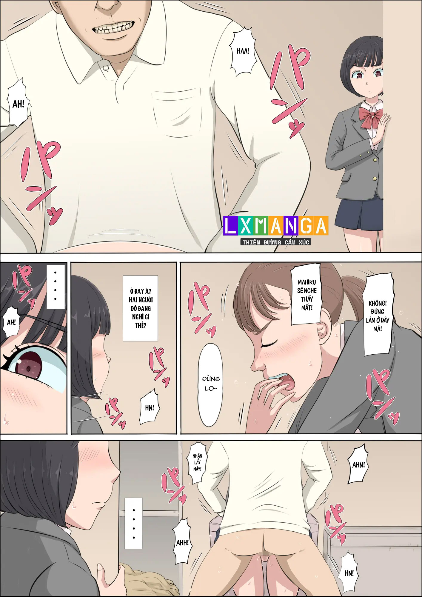 HentaiVN.net - Ảnh 24 - Mahiru to numata, wana ni hamerareta kanojo - Chap 5