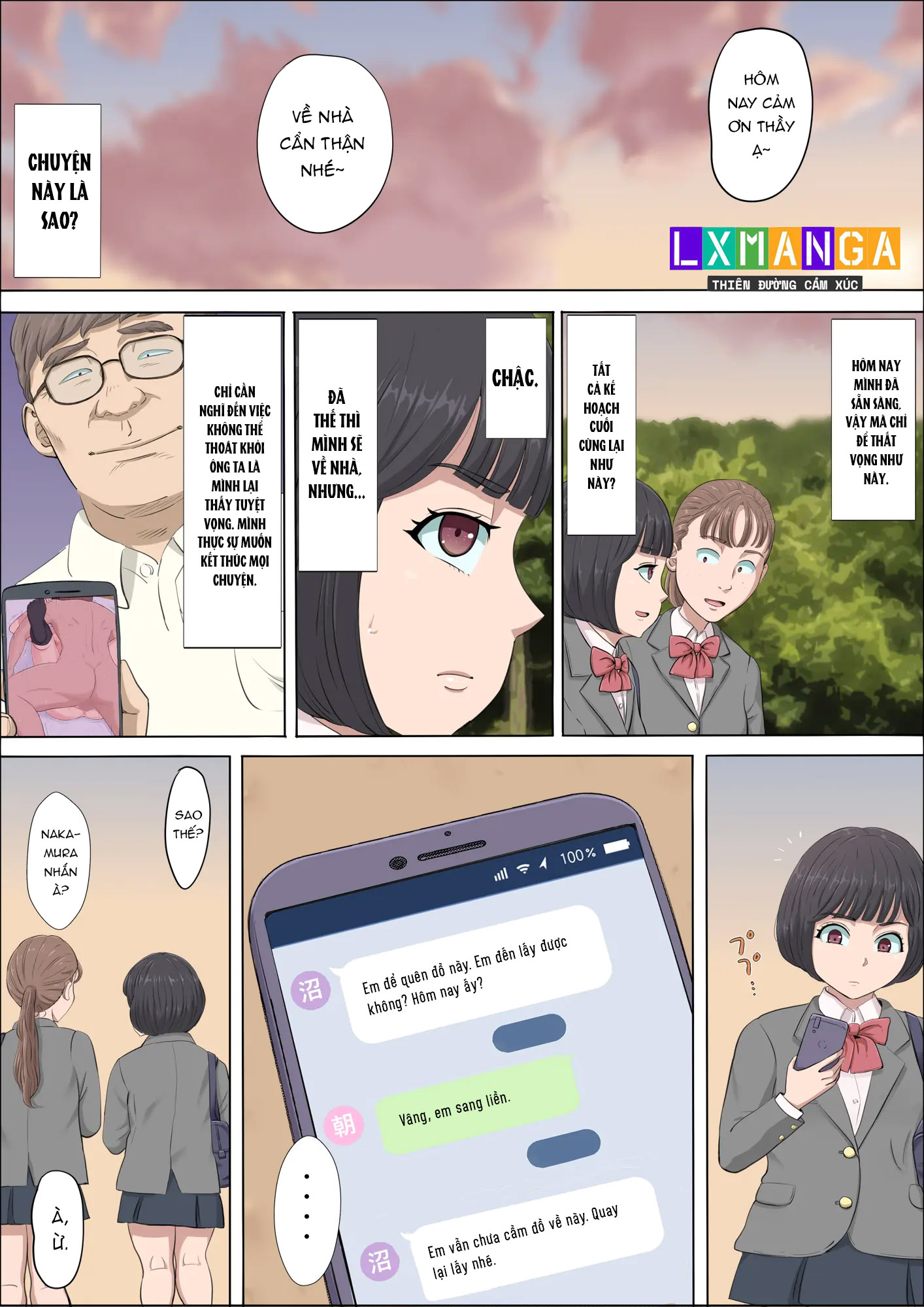 HentaiVN.net - Ảnh 26 - Mahiru to numata, wana ni hamerareta kanojo - Chap 5