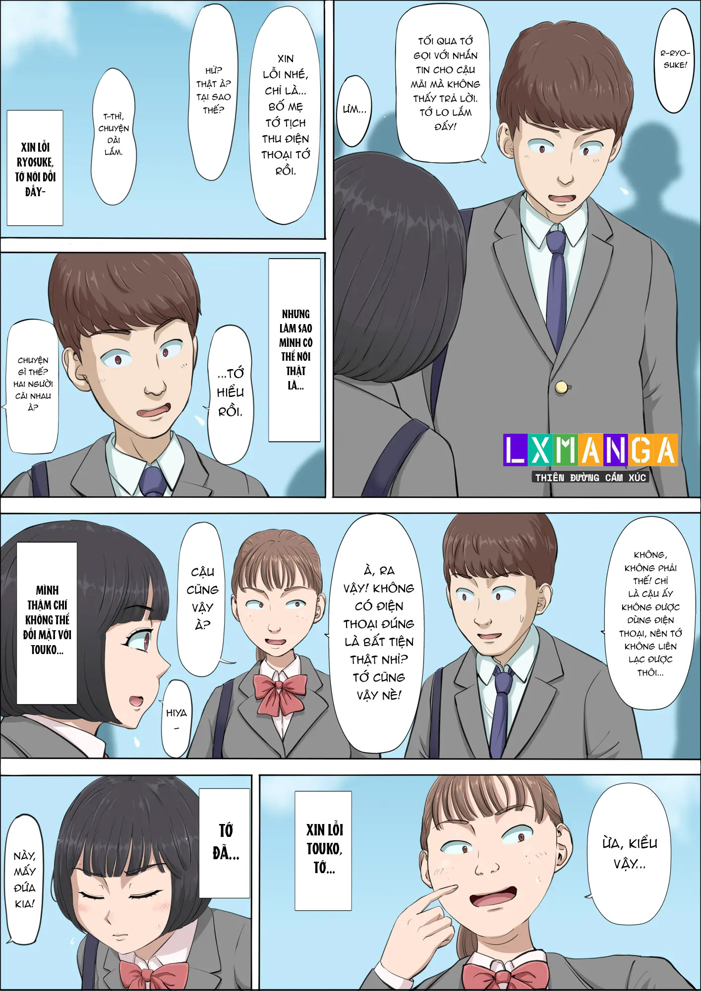 HentaiVN.net - Ảnh 4 - Mahiru to numata, wana ni hamerareta kanojo - Chap 5