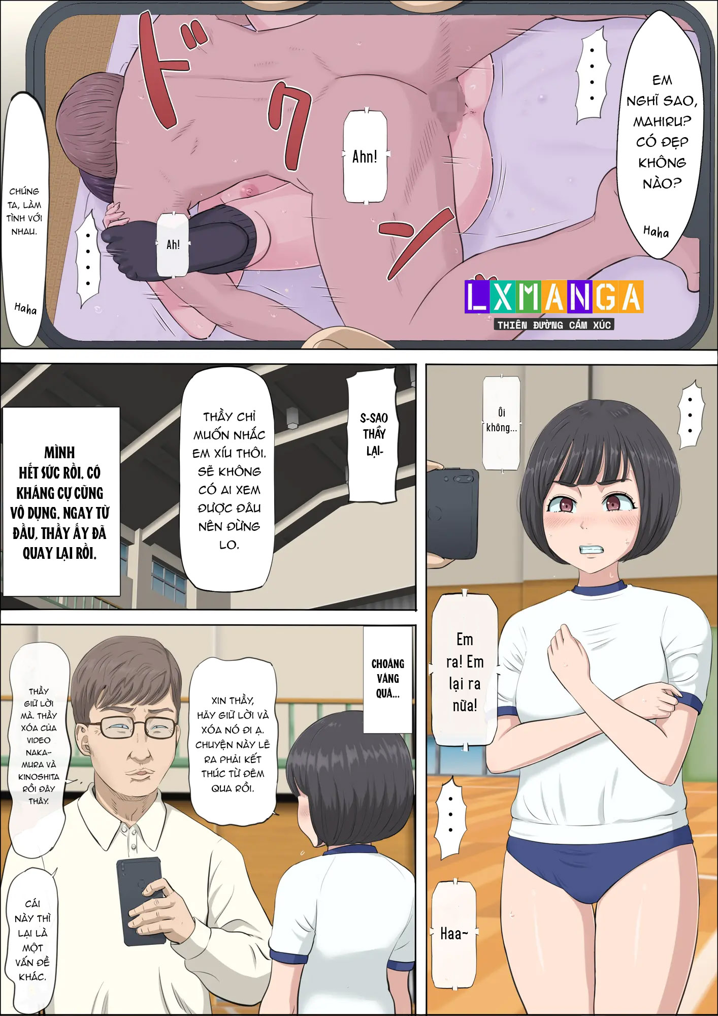 HentaiVN.net - Ảnh 7 - Mahiru to numata, wana ni hamerareta kanojo - Chap 5