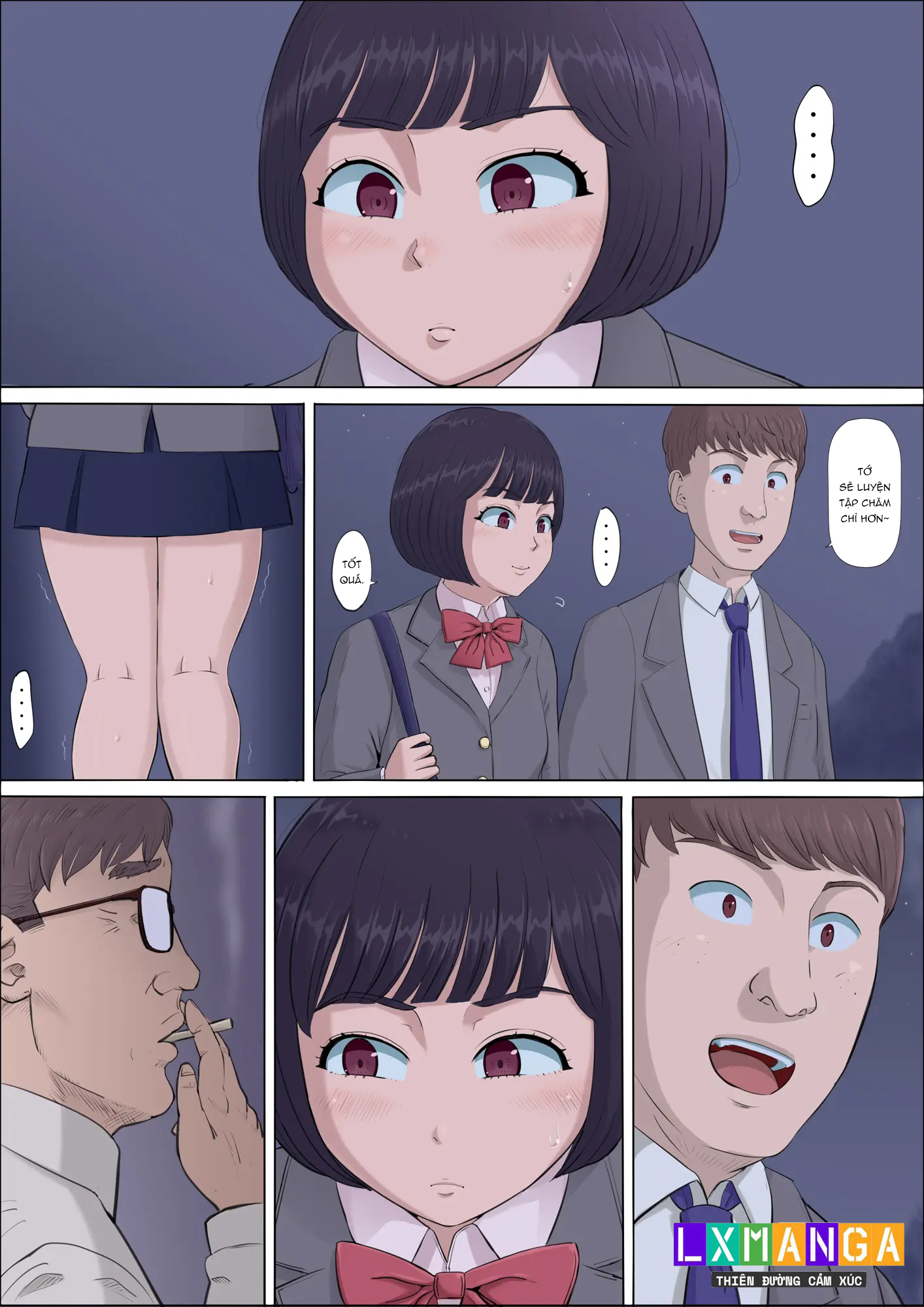 HentaiVN.net - Ảnh 71 - Mahiru to numata, wana ni hamerareta kanojo - Chap 5