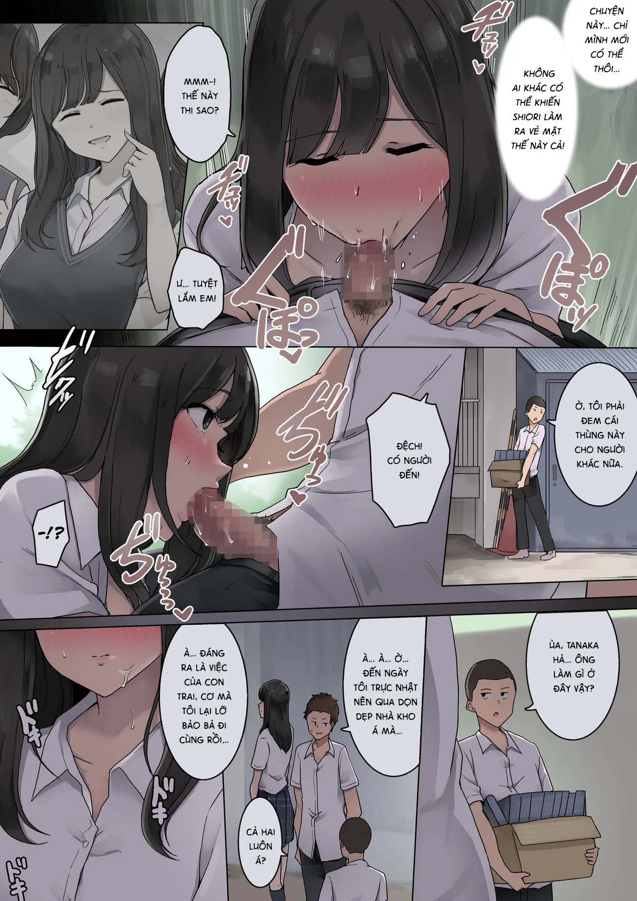 HentaiVN.net - Ảnh 5 - Giấu giếm có gì vui? [Tsukiatteru Koto o Mawari ni Kakushiteru Futari no Ohanashi; 付き合ってることを周りに隠してる二人のお話] - Chap 1