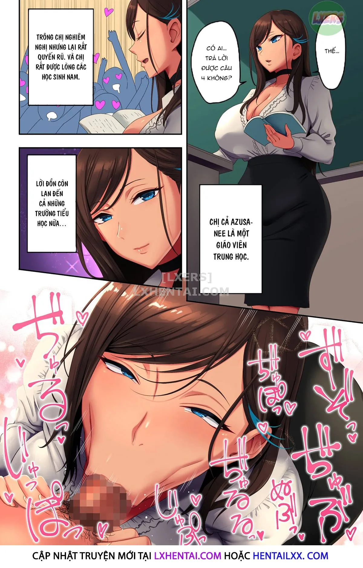HentaiVN.net - Ảnh 9 - Ane Bitch Harem! - Chap 1