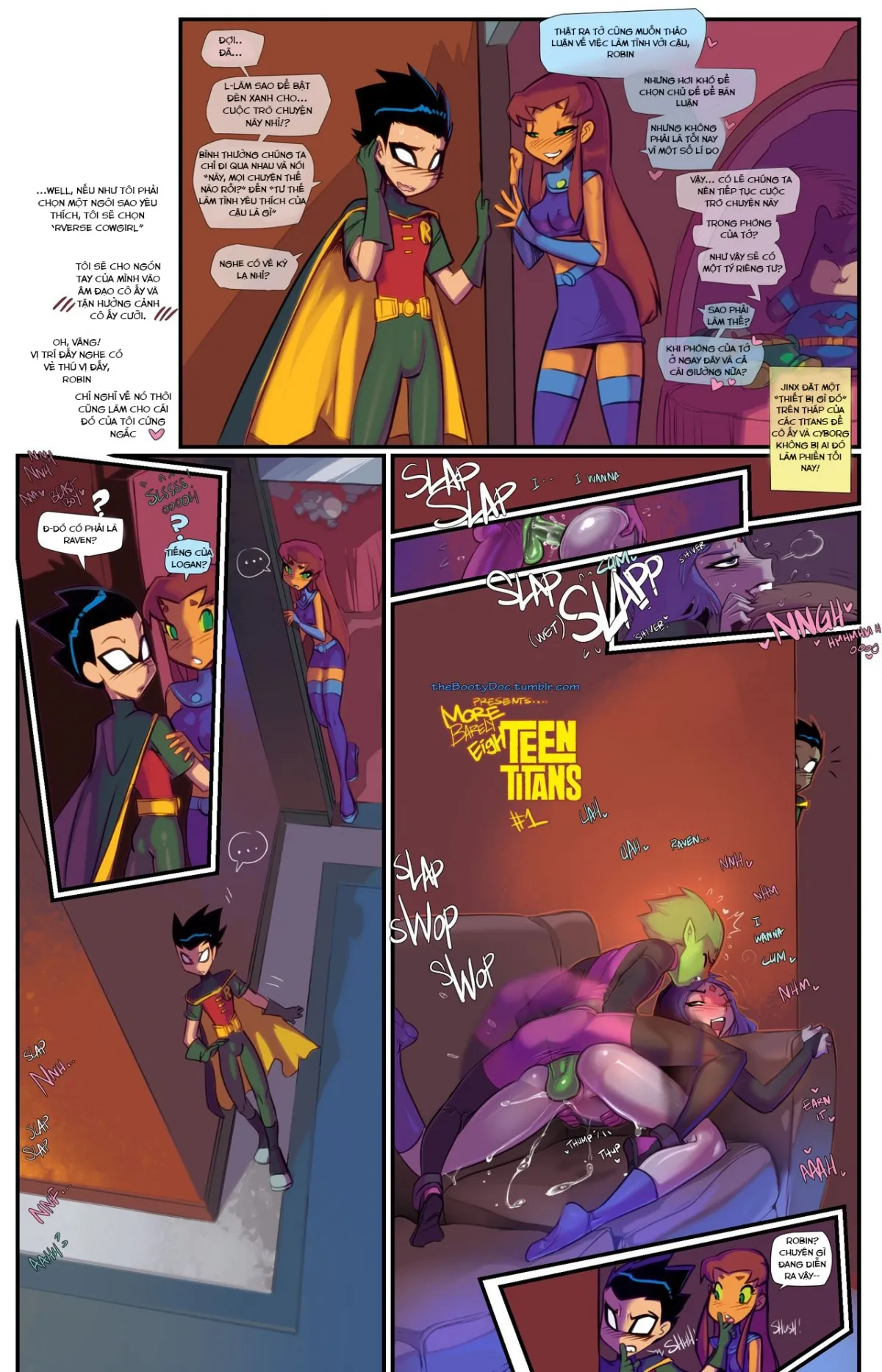 HentaiVN.net - Ảnh 2 - Barely EighTeen Titans 2 - Chap 1