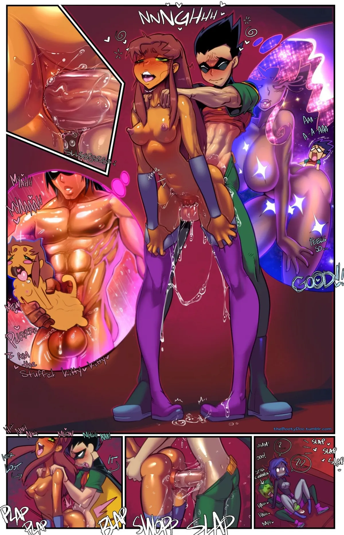 HentaiVN.net - Ảnh 7 - Barely EighTeen Titans 2 - Chap 1