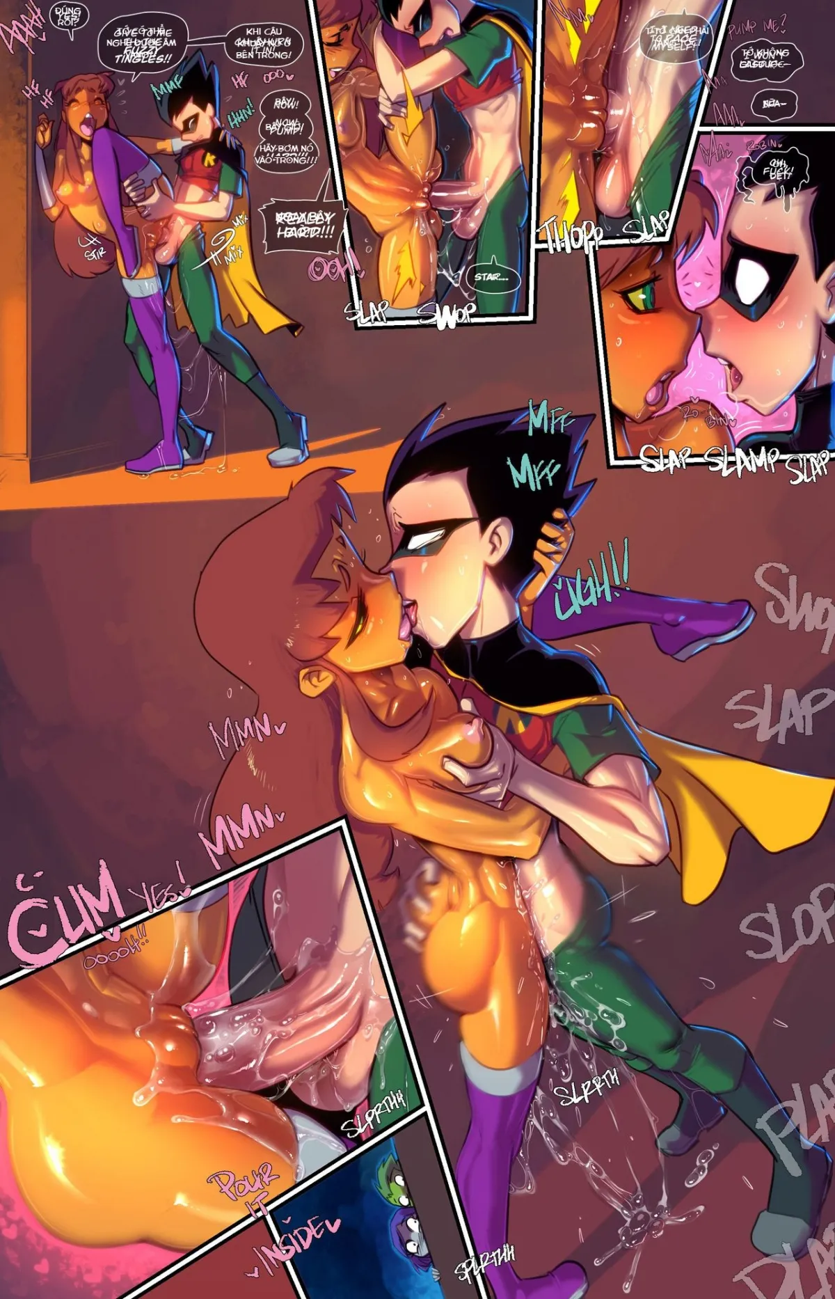 HentaiVN.net - Ảnh 8 - Barely EighTeen Titans 2 - Chap 1