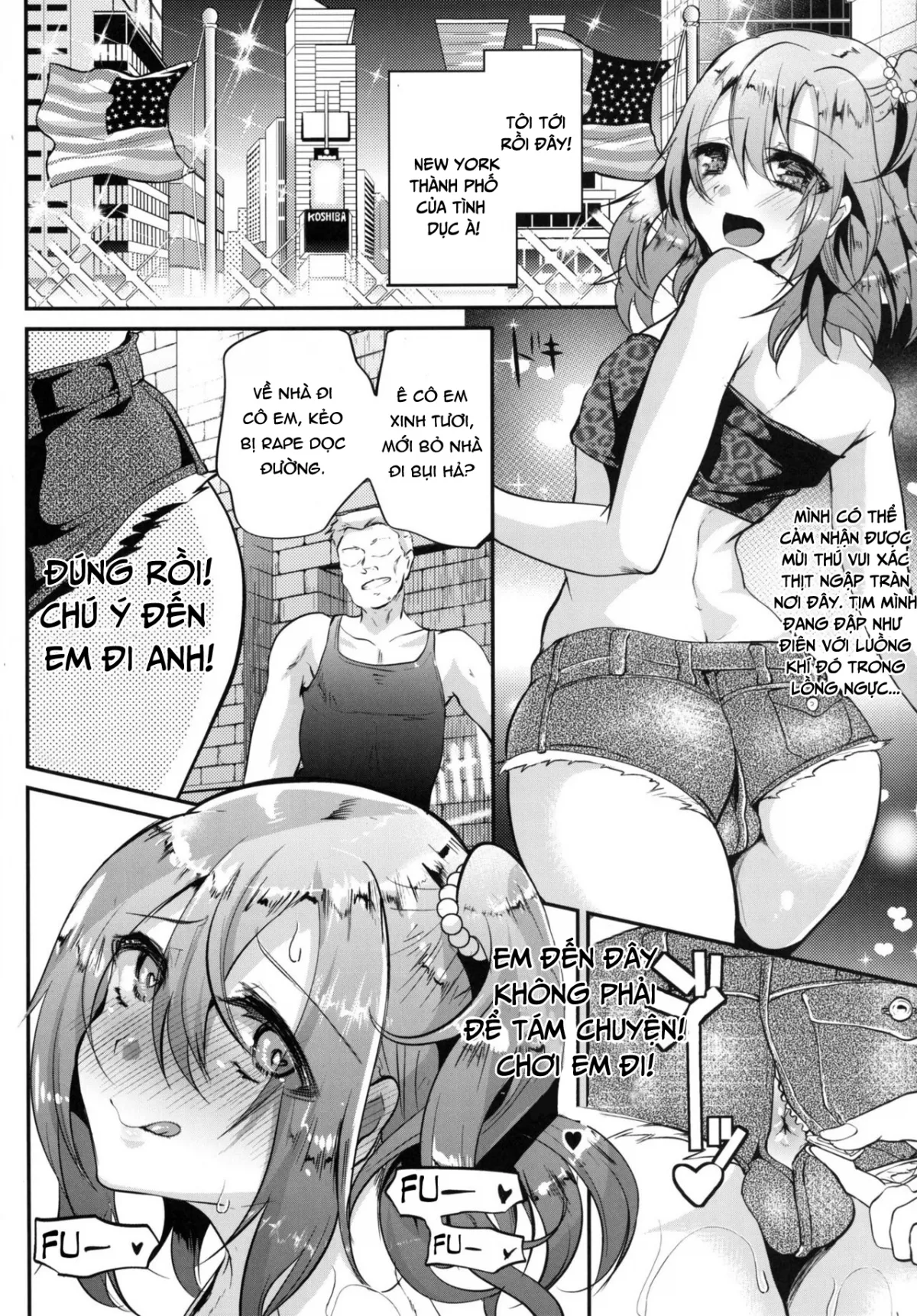 HentaiVN.net - Ảnh 7 - Sokuhame Bitchinpo NY ni Iku - Chap 1