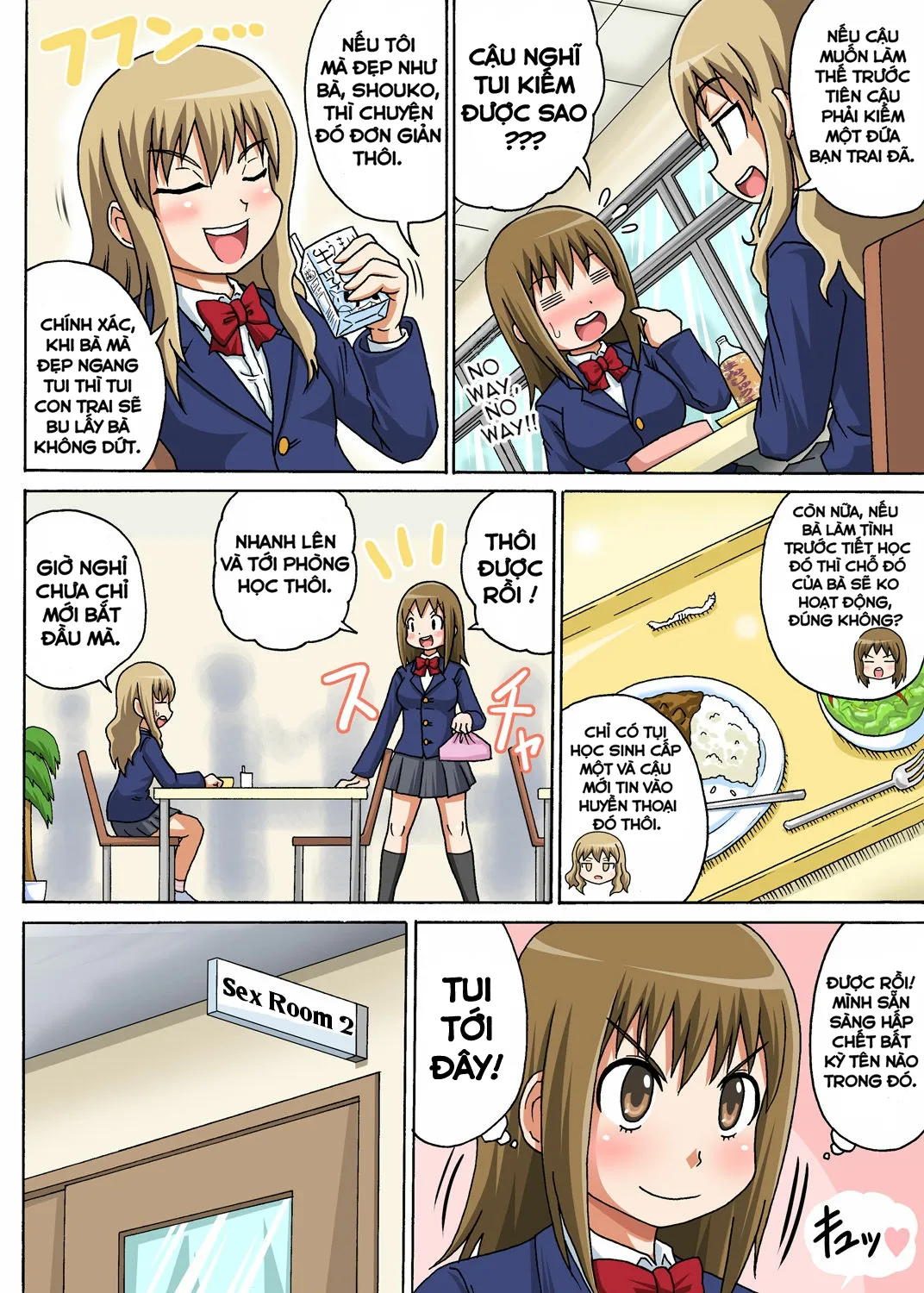 HentaiVN.net - Ảnh 3 - Classmate to Ecchi Jugyou [Lớp học tình dục] - Chap 1