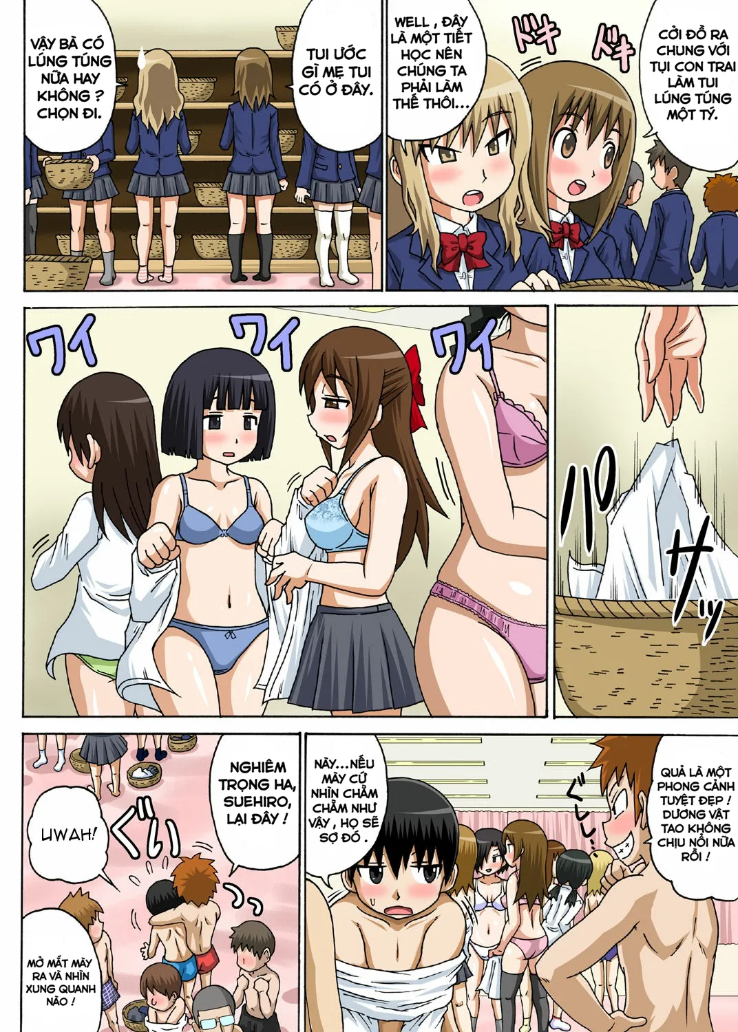 HentaiVN.net - Ảnh 5 - Classmate to Ecchi Jugyou [Lớp học tình dục] - Chap 1