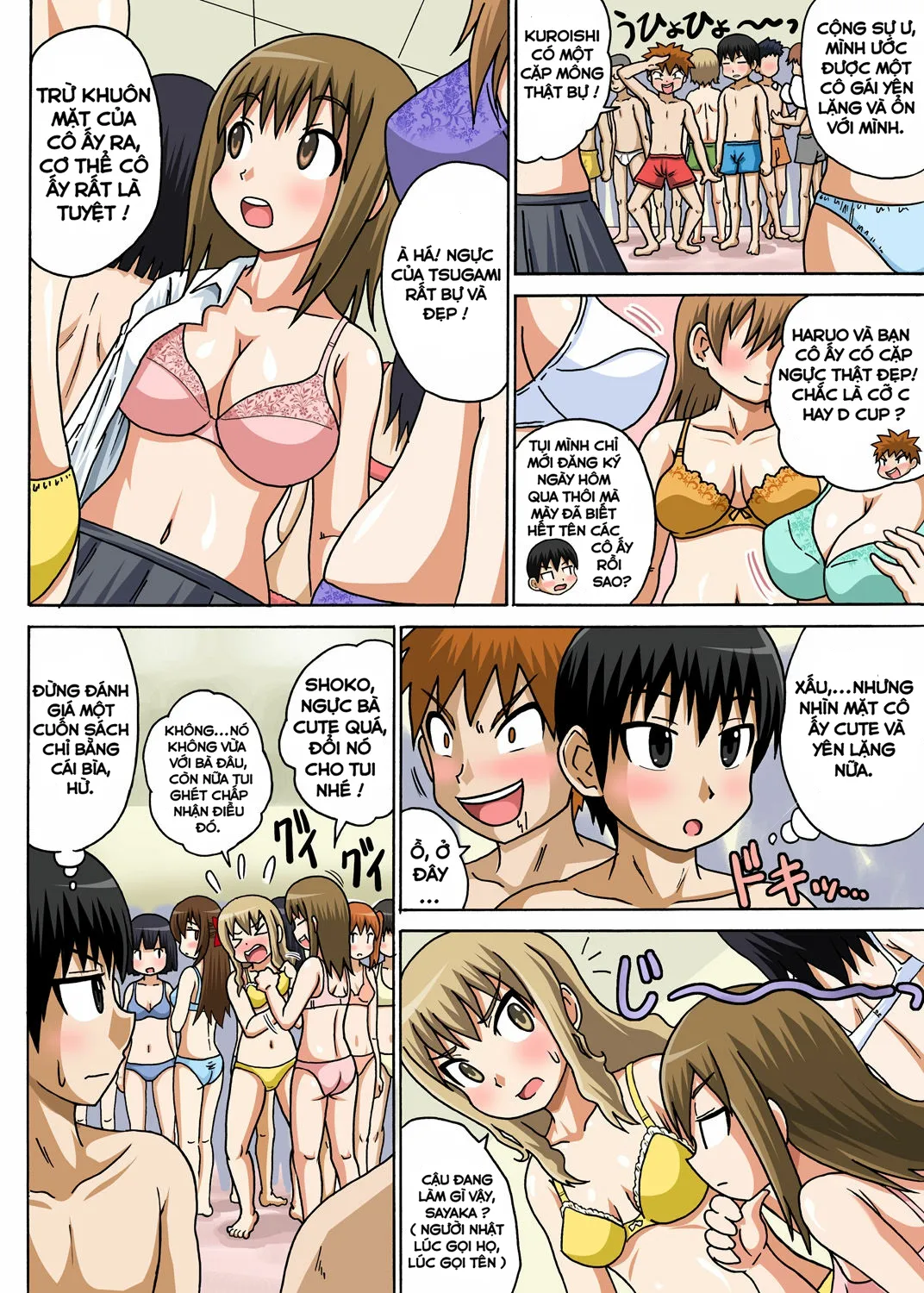 HentaiVN.net - Ảnh 7 - Classmate to Ecchi Jugyou [Lớp học tình dục] - Chap 1