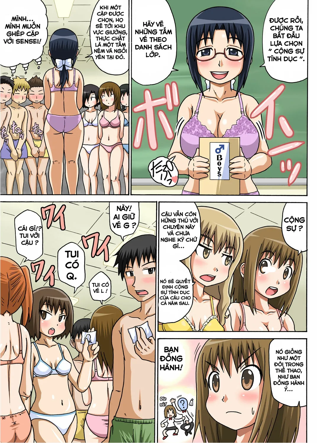 HentaiVN.net - Ảnh 8 - Classmate to Ecchi Jugyou [Lớp học tình dục] - Chap 1