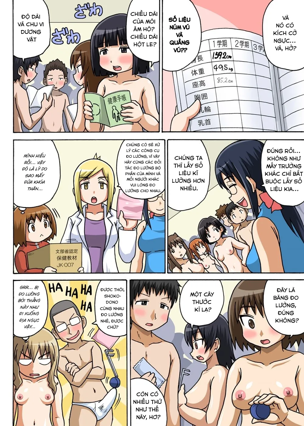 HentaiVN.net - Ảnh 13 - Classmate to Ecchi Jugyou [Lớp học tình dục] - Chap 2