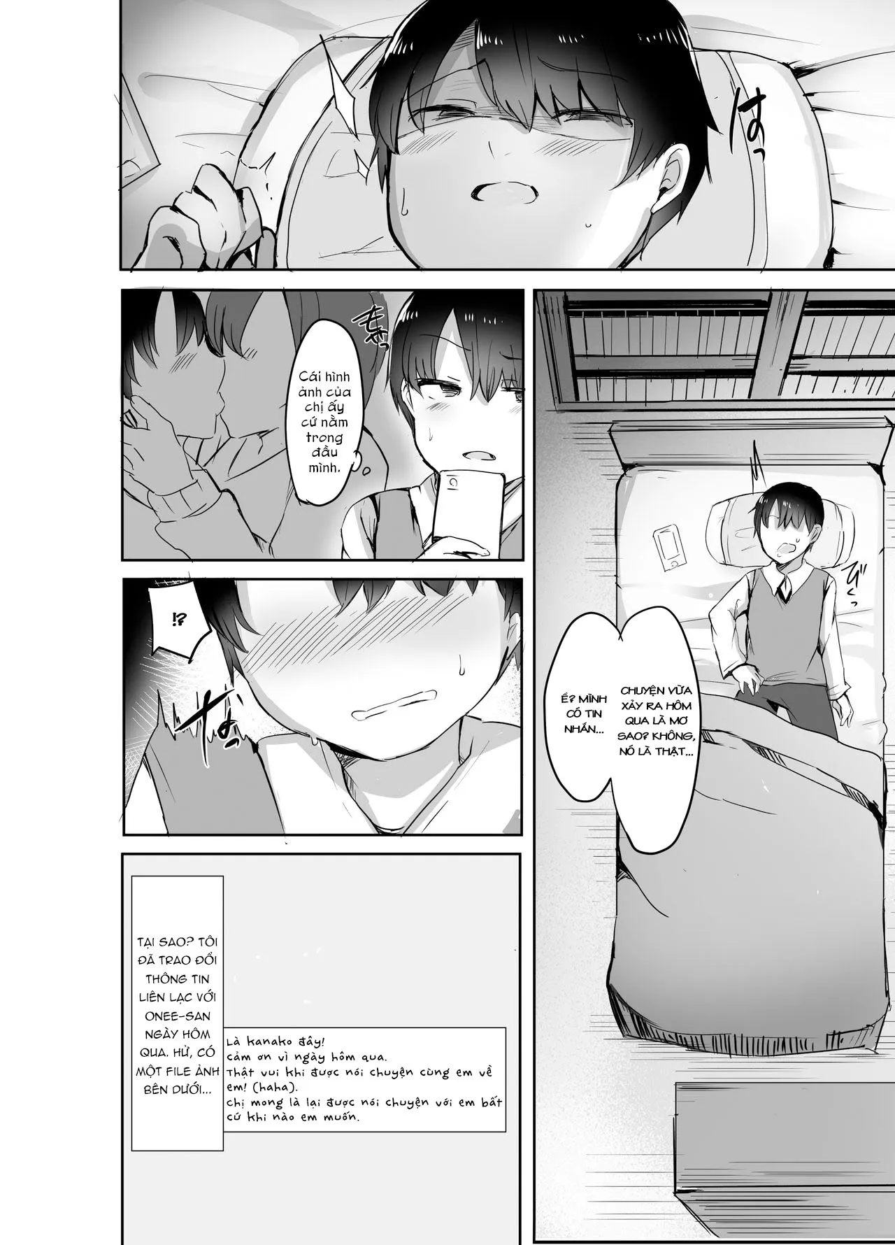 HentaiVN.net - Ảnh 9 - Lần đầu của tôi với chị của người yêu [ぼくの初めての相手は彼女のお姉さん;my first xxx is her older sister;Boku no Hajimete no Aite wa Kanojo no Onee-san] - Chap 1