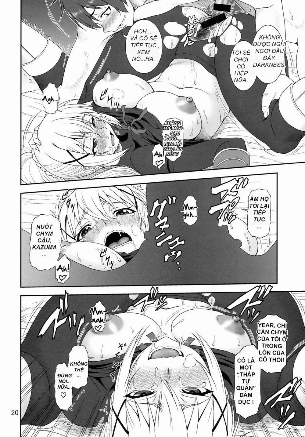 HentaiVN.net - Ảnh 19 - Trouble Darkness (Kono Subarashii Sekai ni Syukufuku o!) - Chap 1