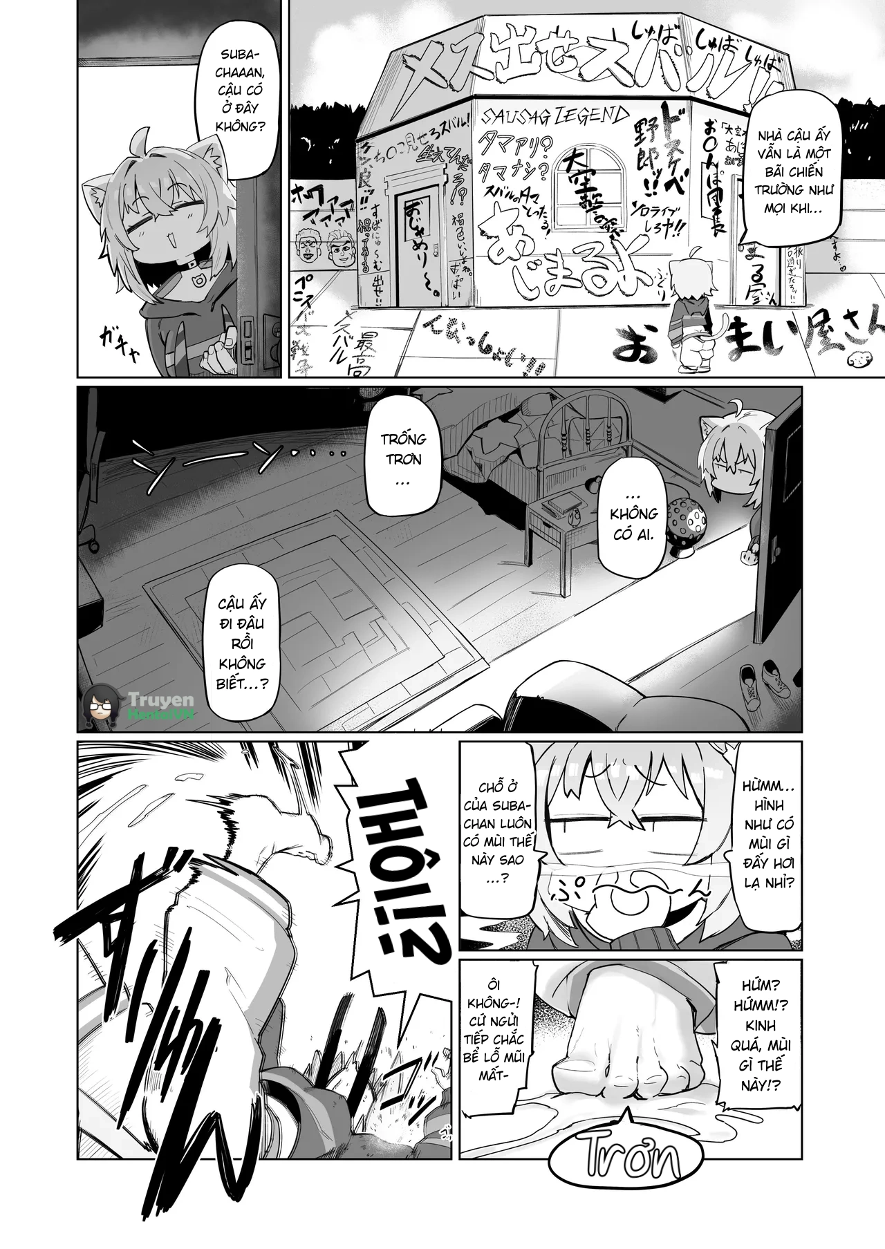 HentaiVN.net - Ảnh 7 - Oozora Subaru, Nekomata Okayu - Chap 1