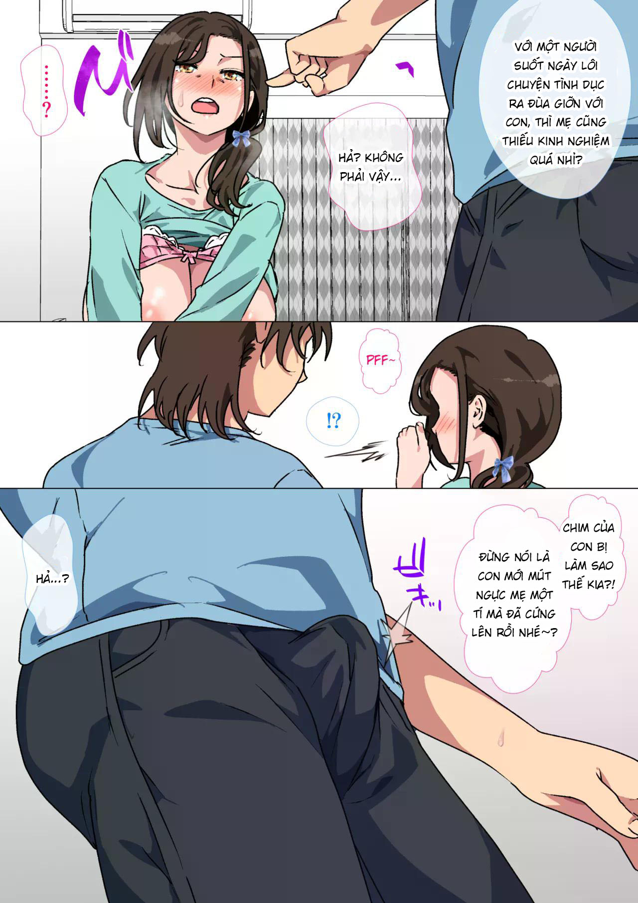 HentaiVN.net - Ảnh 16 - Haha ga Ecchi na Chouhatsu Shite Kita node Gaman Dekizu ni Hangeki Shimashita - Chap 1