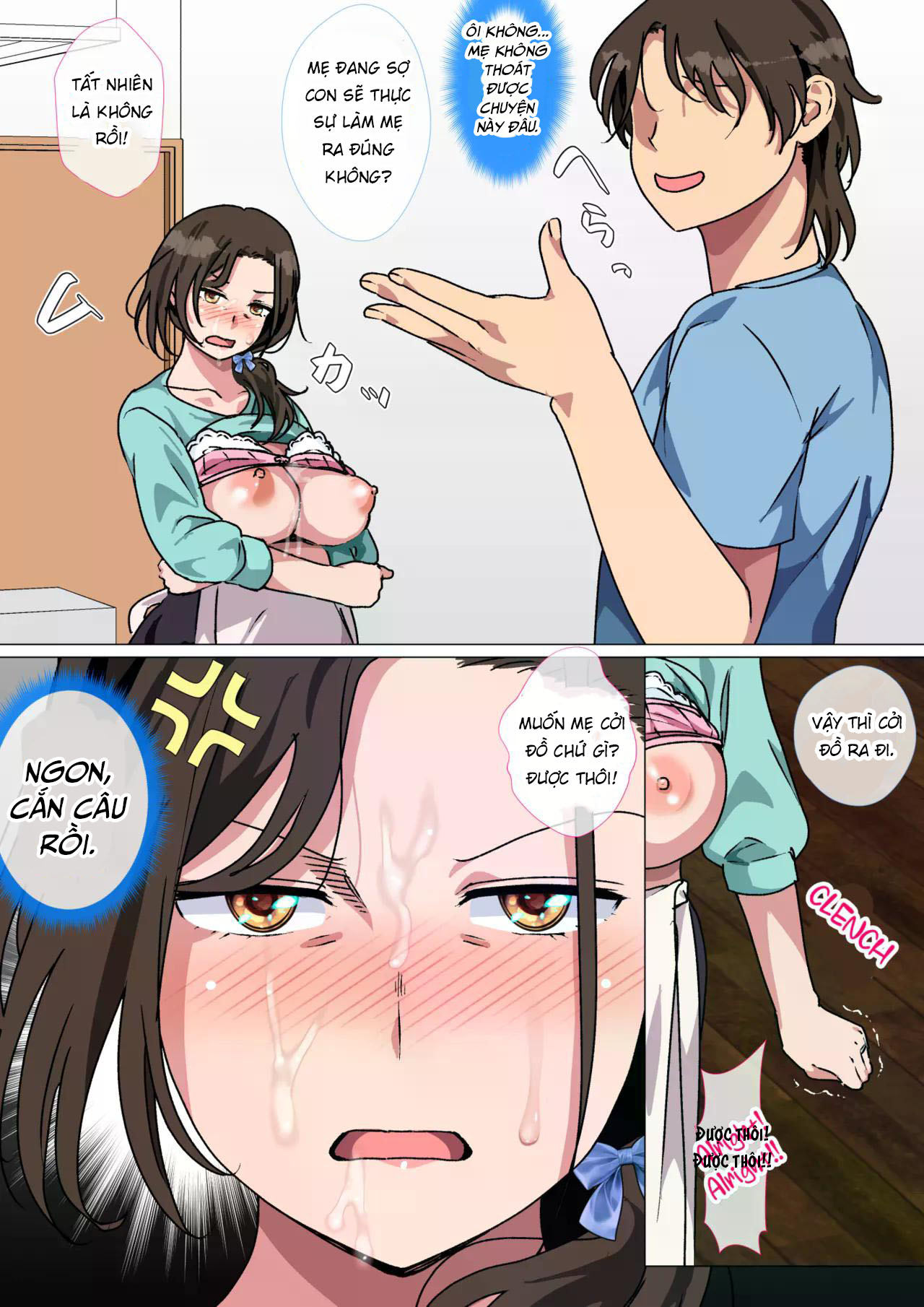 HentaiVN.net - Ảnh 32 - Haha ga Ecchi na Chouhatsu Shite Kita node Gaman Dekizu ni Hangeki Shimashita - Chap 1