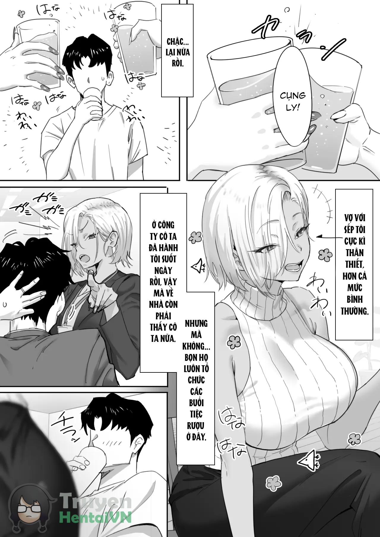 HentaiVN.net - Ảnh 3 - Onna Gal Joushi to Furin suru Hanashi 1 - Chap 1