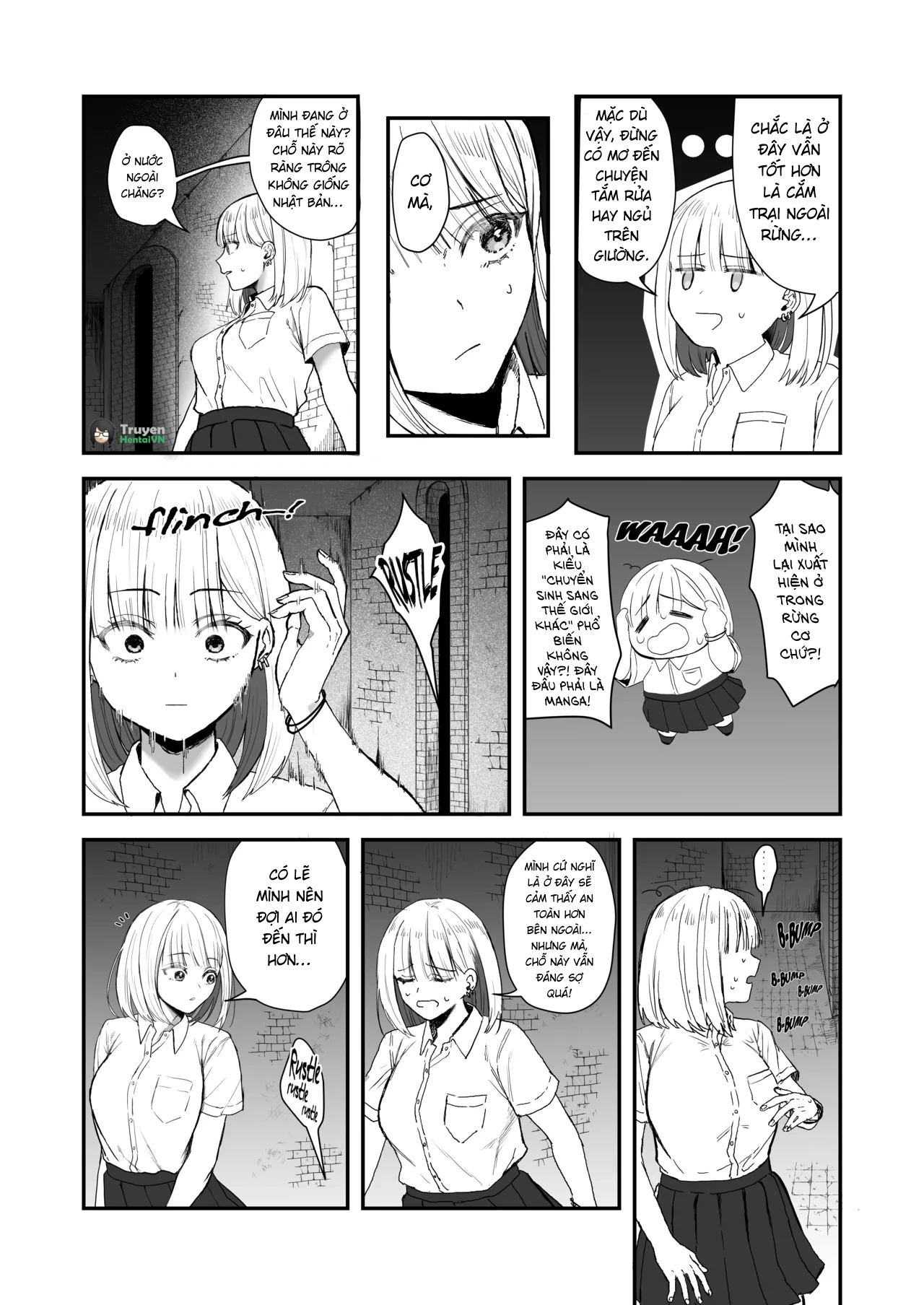 HentaiVN.net - Ảnh 5 - Isekai Ten i × JK × Mushi - Chap 1