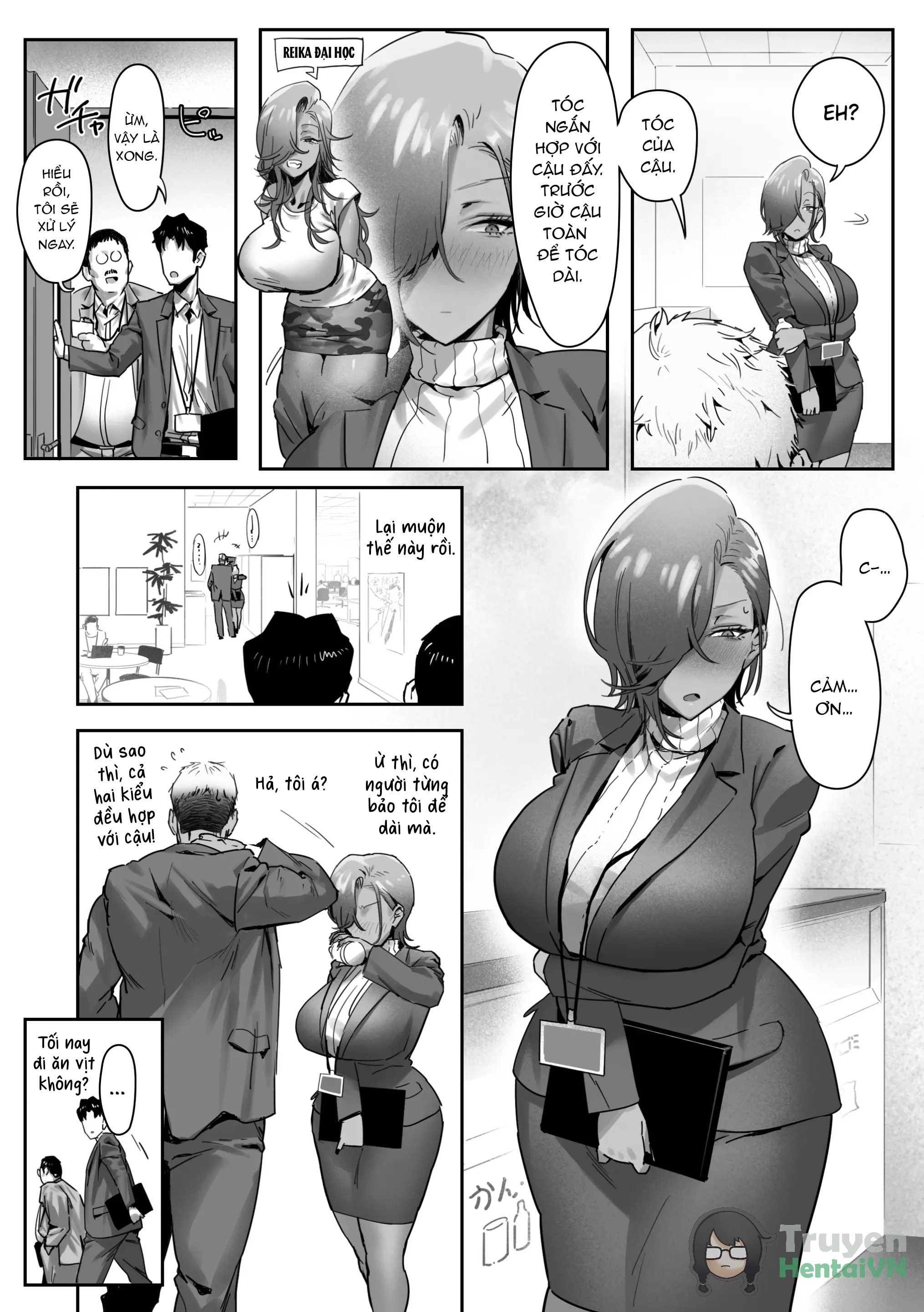 HentaiVN.net - Ảnh 14 - Onna Gal Joushi to Furin suru Hanashi 4 - Chap 1
