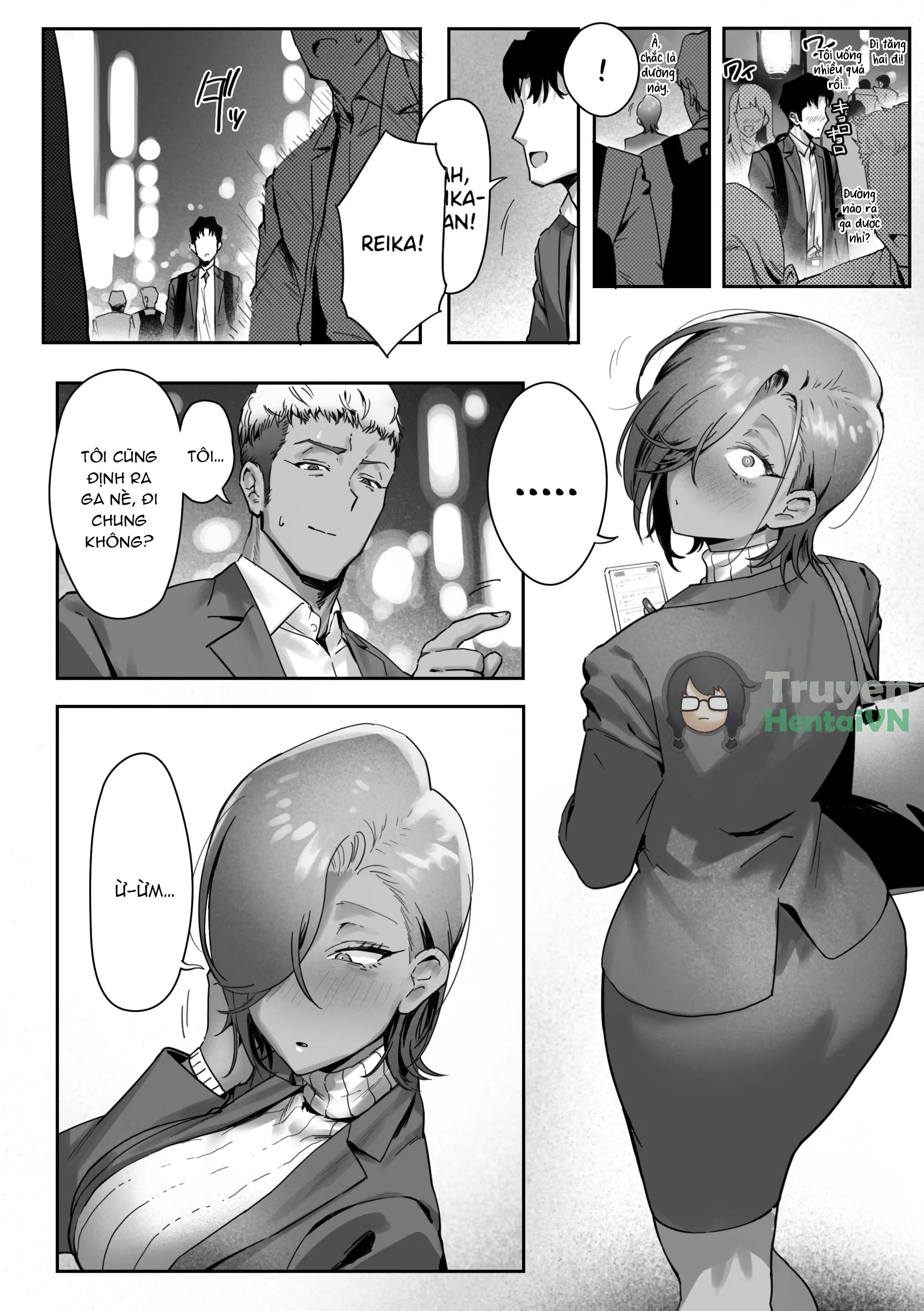 HentaiVN.net - Ảnh 20 - Onna Gal Joushi to Furin suru Hanashi 4 - Chap 1