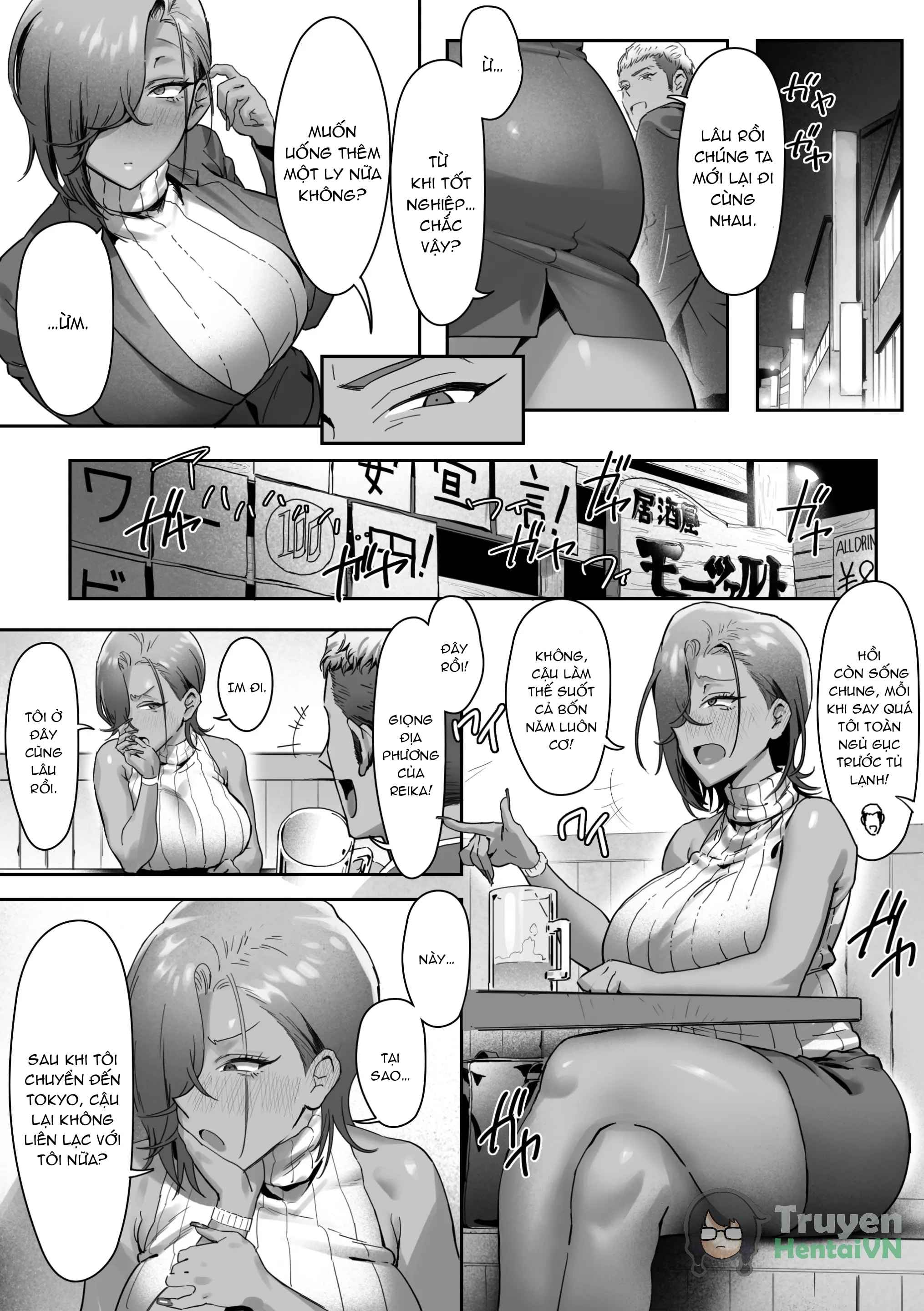 HentaiVN.net - Ảnh 21 - Onna Gal Joushi to Furin suru Hanashi 4 - Chap 1