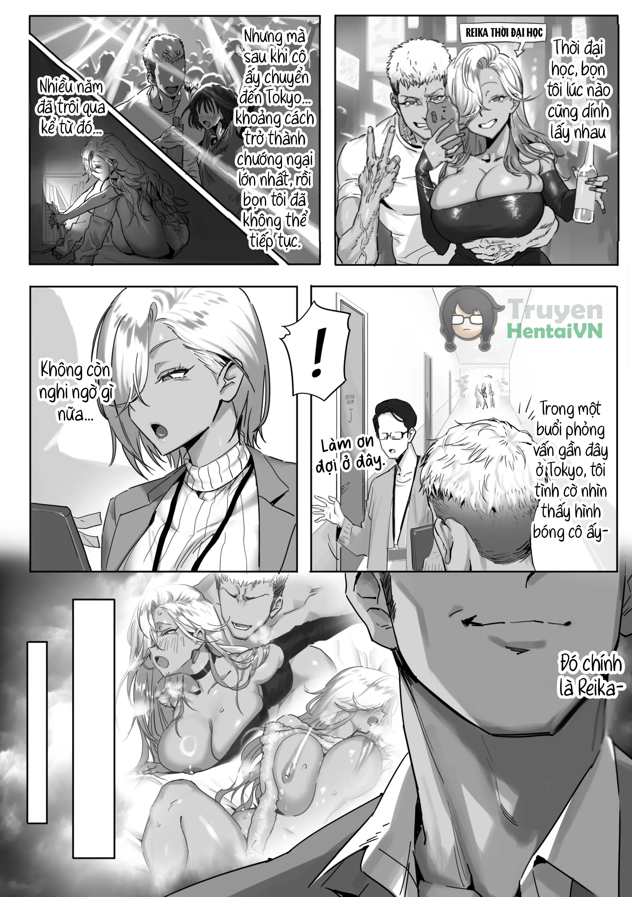 HentaiVN.net - Ảnh 25 - Onna Gal Joushi to Furin suru Hanashi 3 - Chap 1
