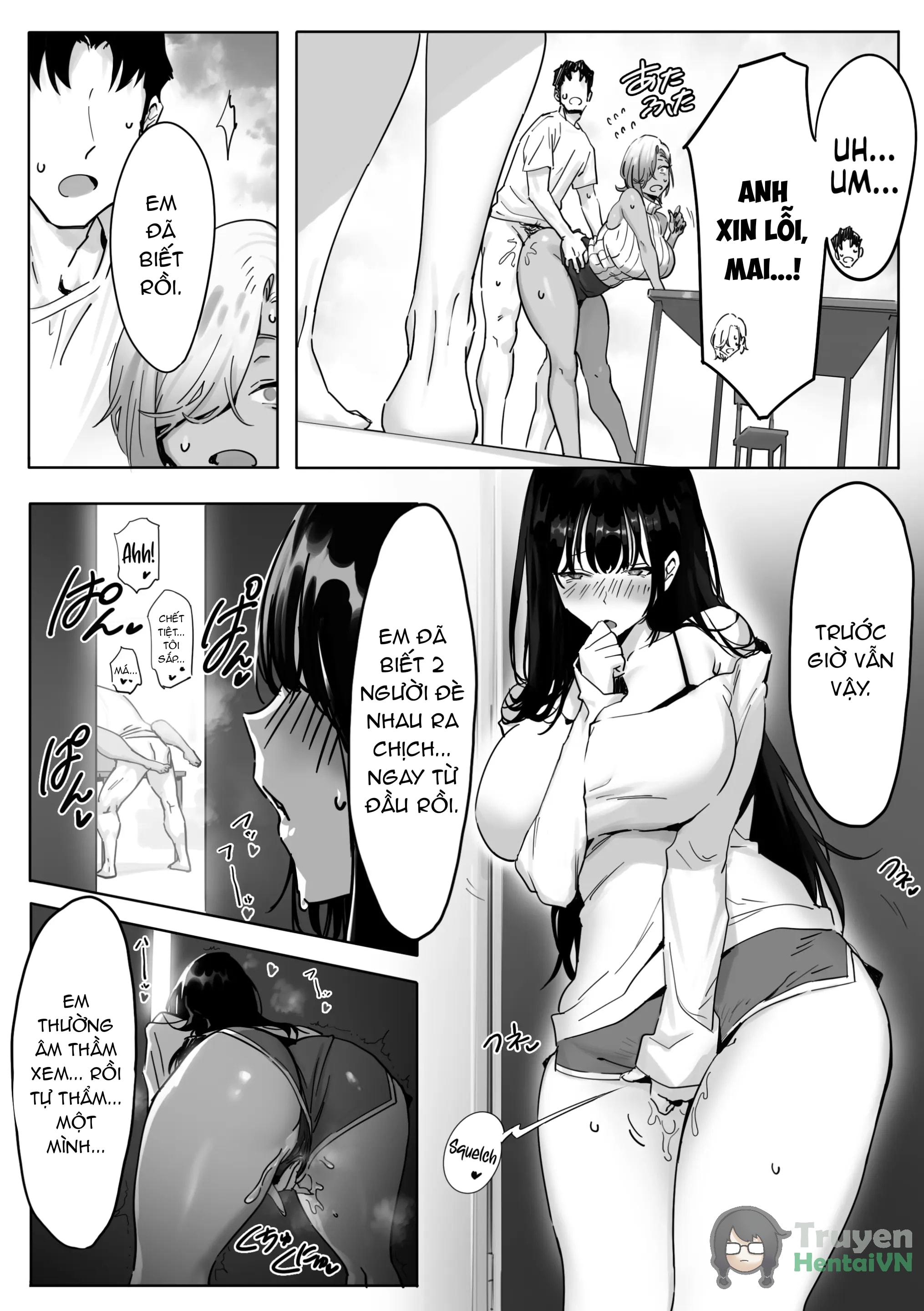 HentaiVN.net - Ảnh 4 - Onna Gal Joushi to Furin suru Hanashi 3 - Chap 1