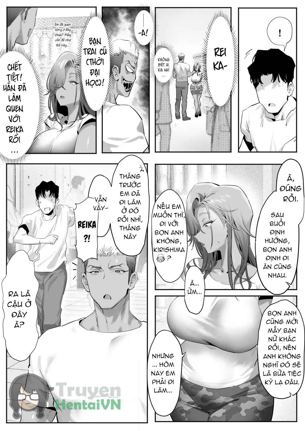 HentaiVN.net - Ảnh 13 - Onna Gal Joushi to Furin suru Hanashi 5 - Chap 1