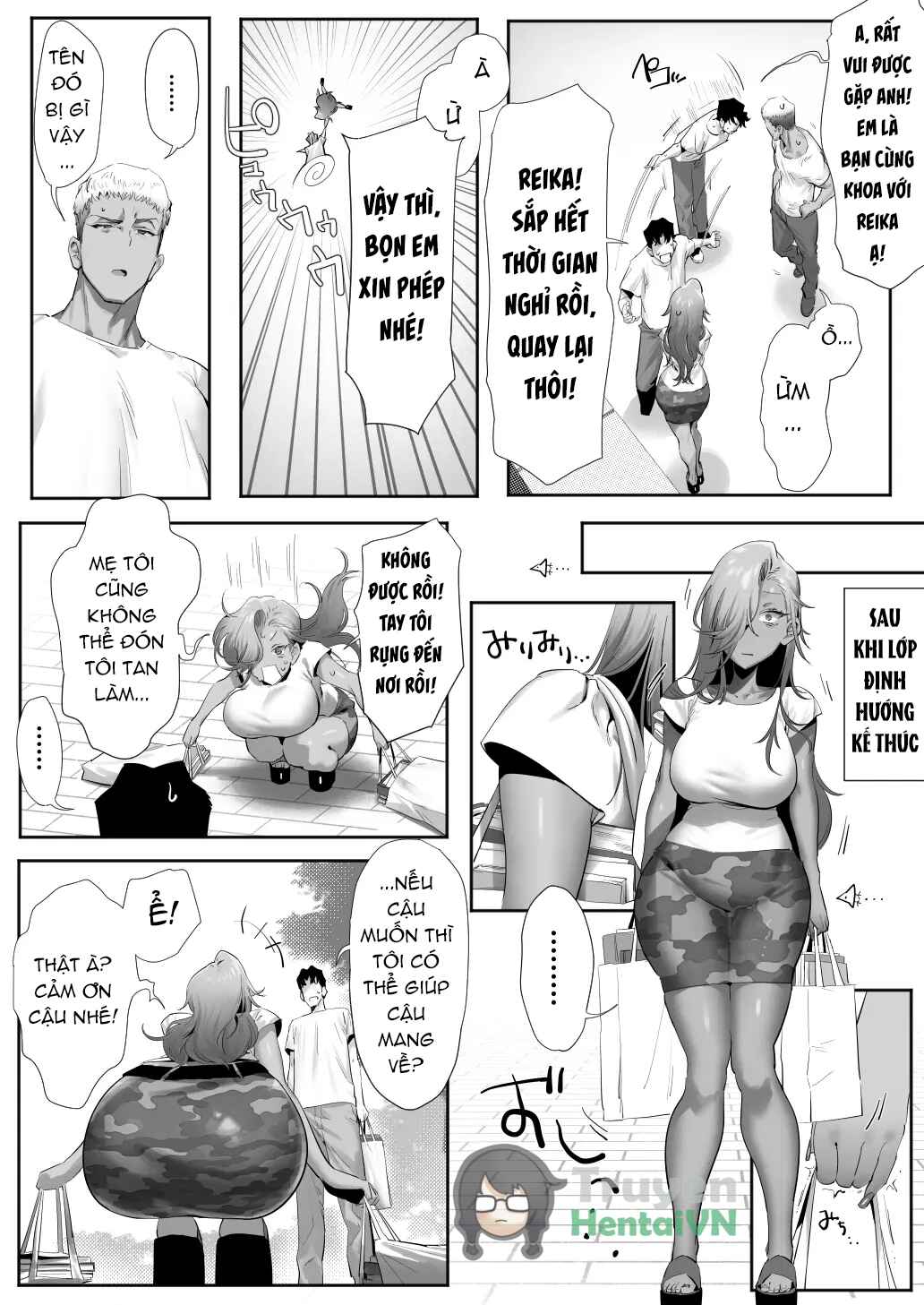 HentaiVN.net - Ảnh 14 - Onna Gal Joushi to Furin suru Hanashi 5 - Chap 1
