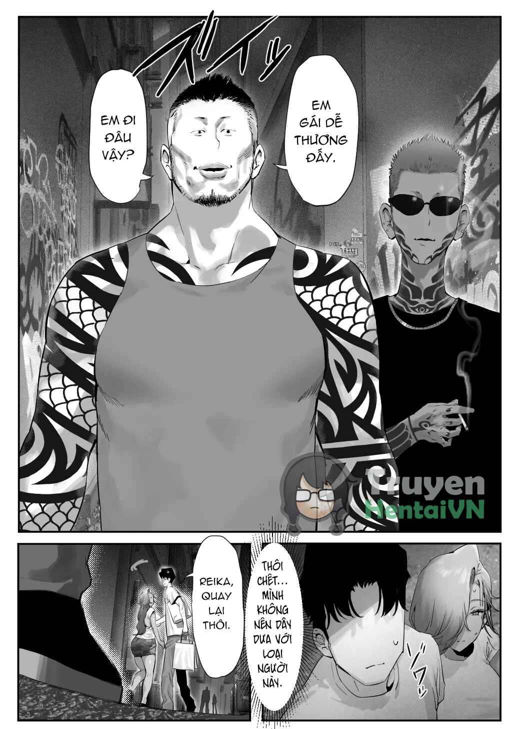 HentaiVN.net - Ảnh 4 - Onna Gal Joushi to Furin suru Hanashi 5 - Chap 2