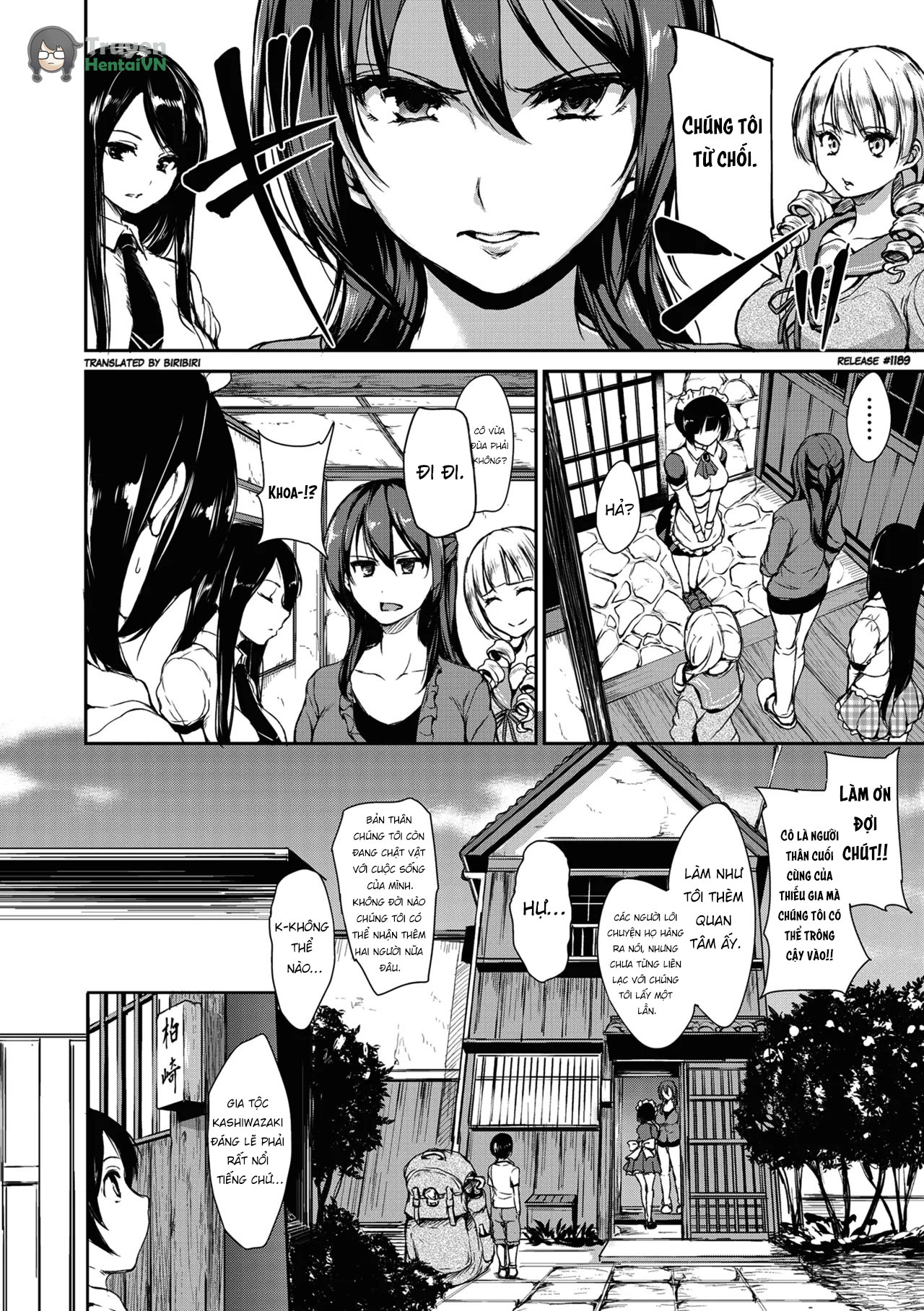 HentaiVN.net - Ảnh 12 - At Home Harem Fudeoro Sisters - Chap 1
