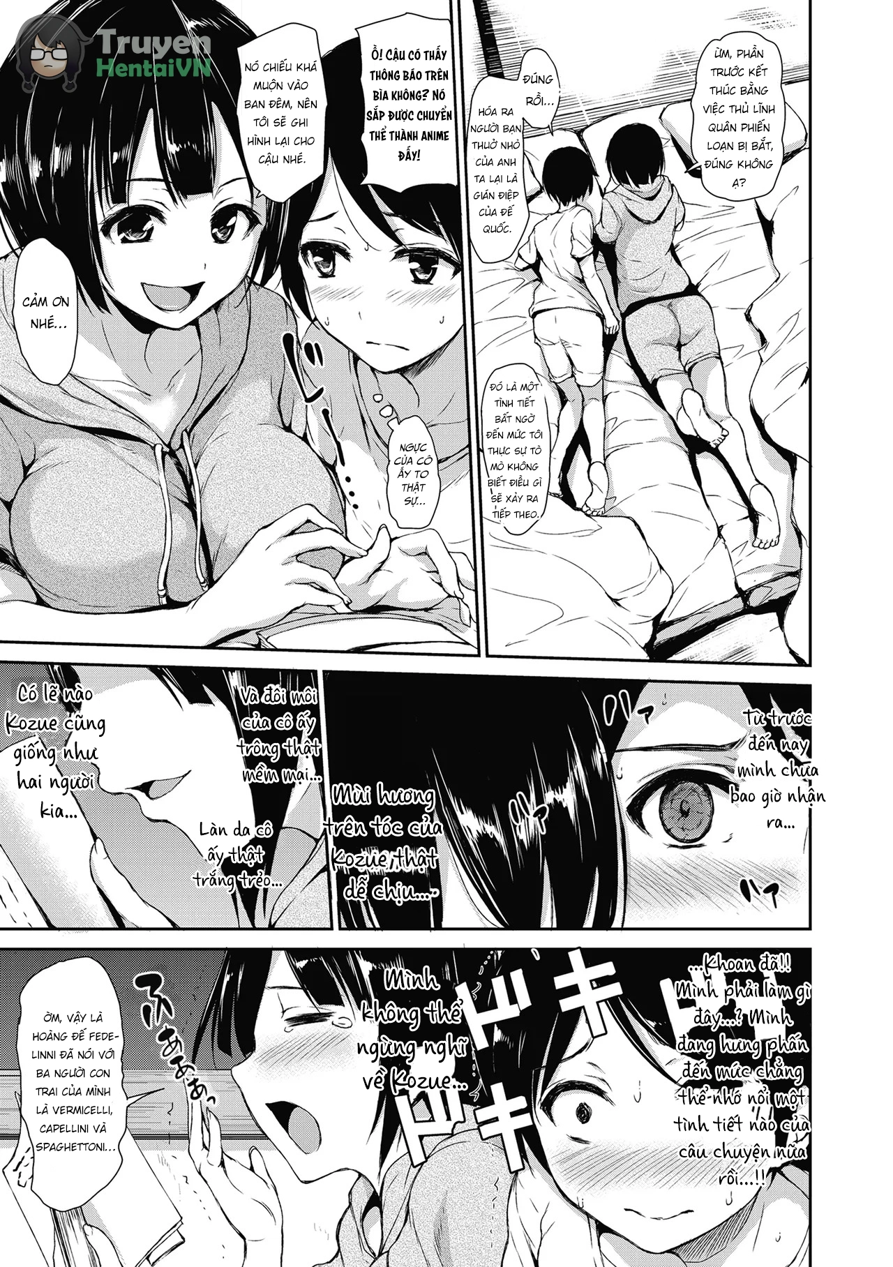 HentaiVN.net - Ảnh 10 - At Home Harem Fudeoro Sisters - Chap 2