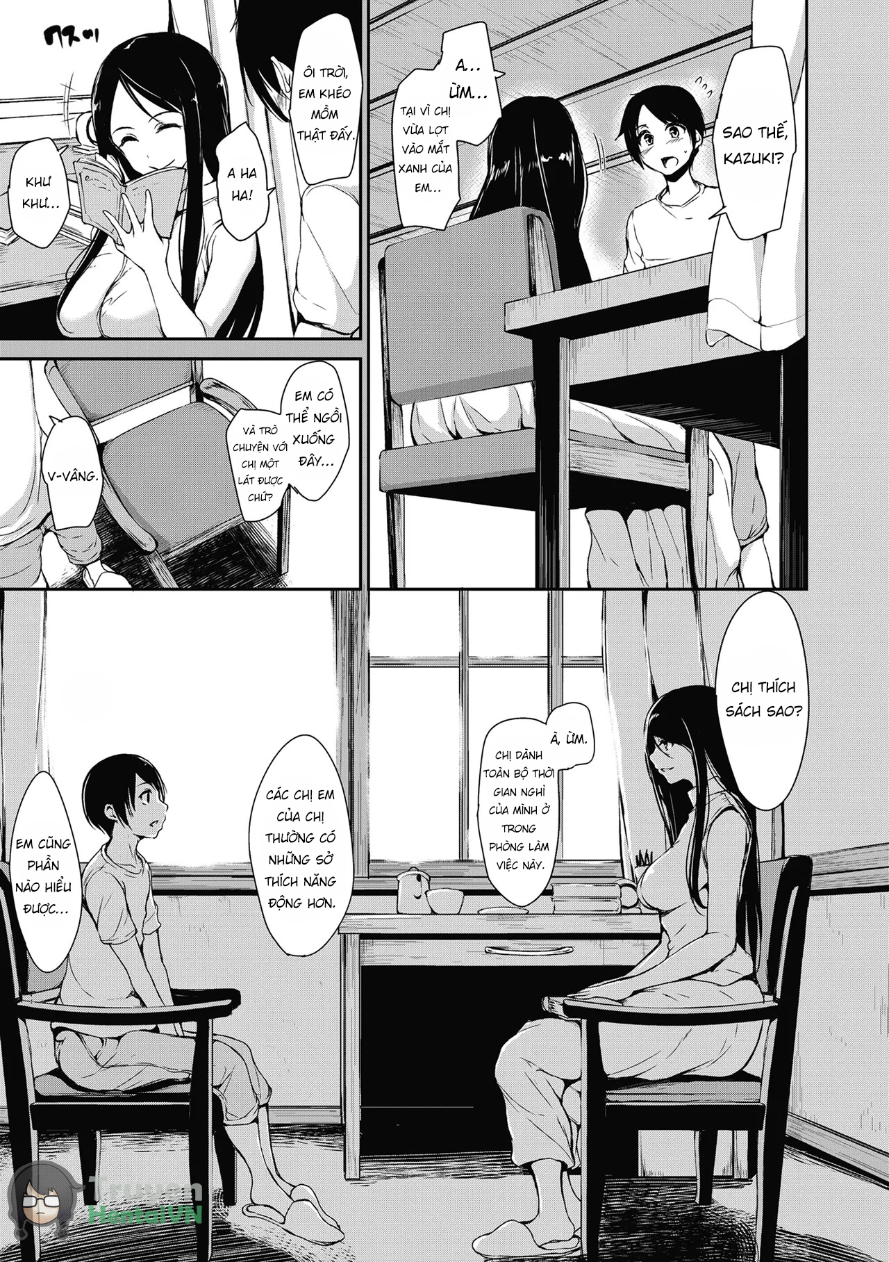 HentaiVN.net - Ảnh 6 - At Home Harem Fudeoro Sisters - Chap 2