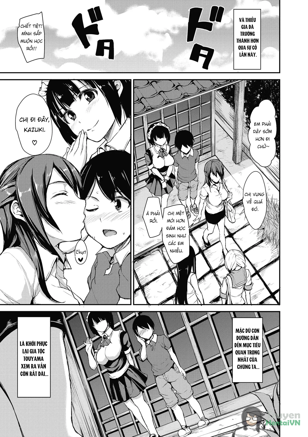 HentaiVN.net - Ảnh 42 - At Home Harem Fudeoro Sisters - Chap 3
