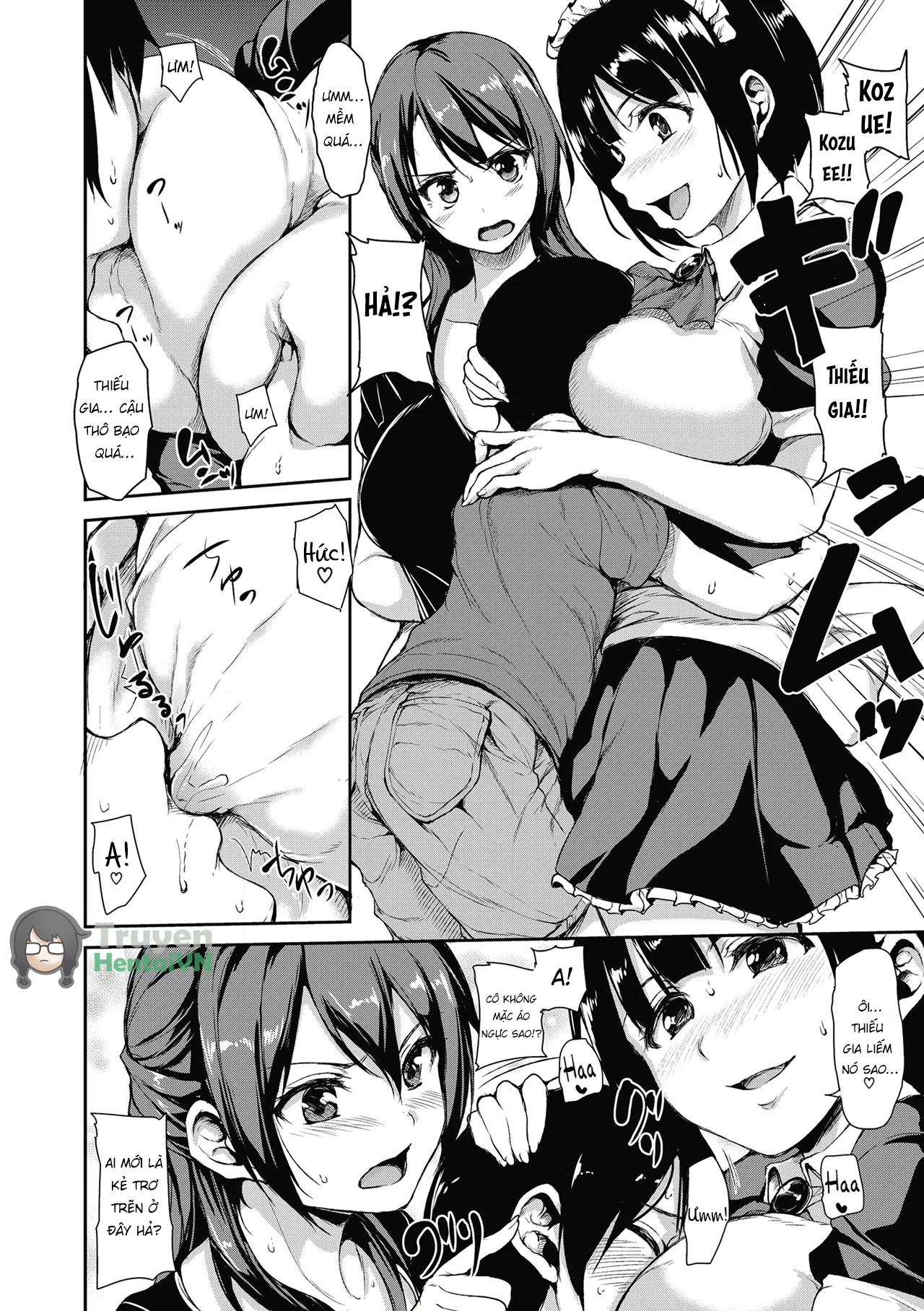 HentaiVN.net - Ảnh 7 - At Home Harem Fudeoro Sisters - Chap 3