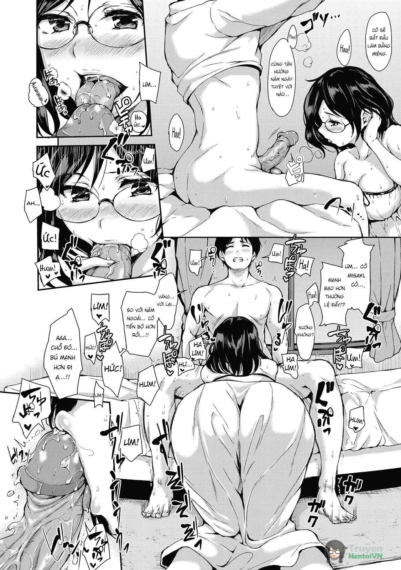 HentaiVN.net - Ảnh 11 - At Home Harem Fudeoro Sisters - Chap 4