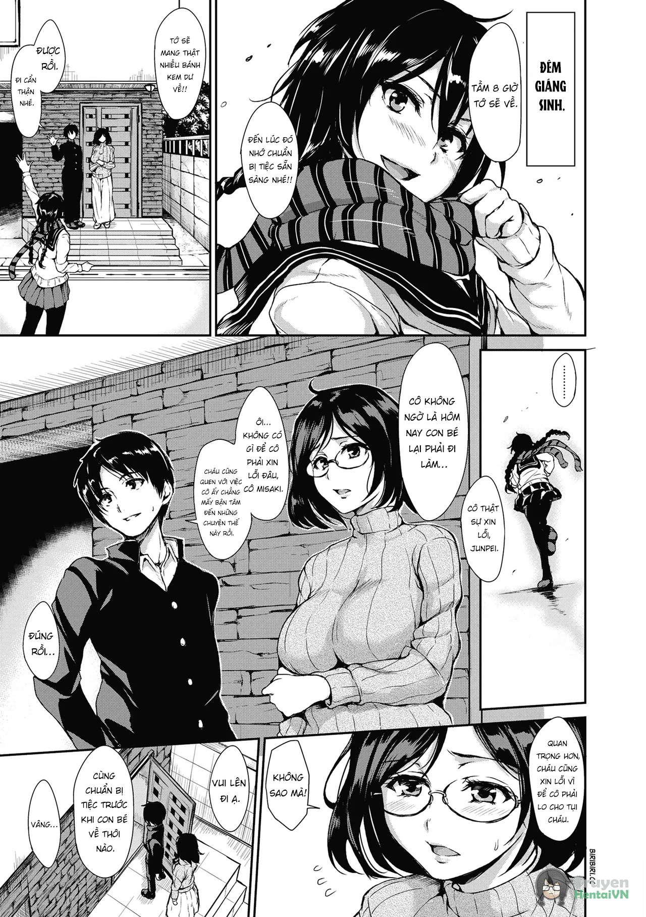 HentaiVN.net - Ảnh 4 - At Home Harem Fudeoro Sisters - Chap 4