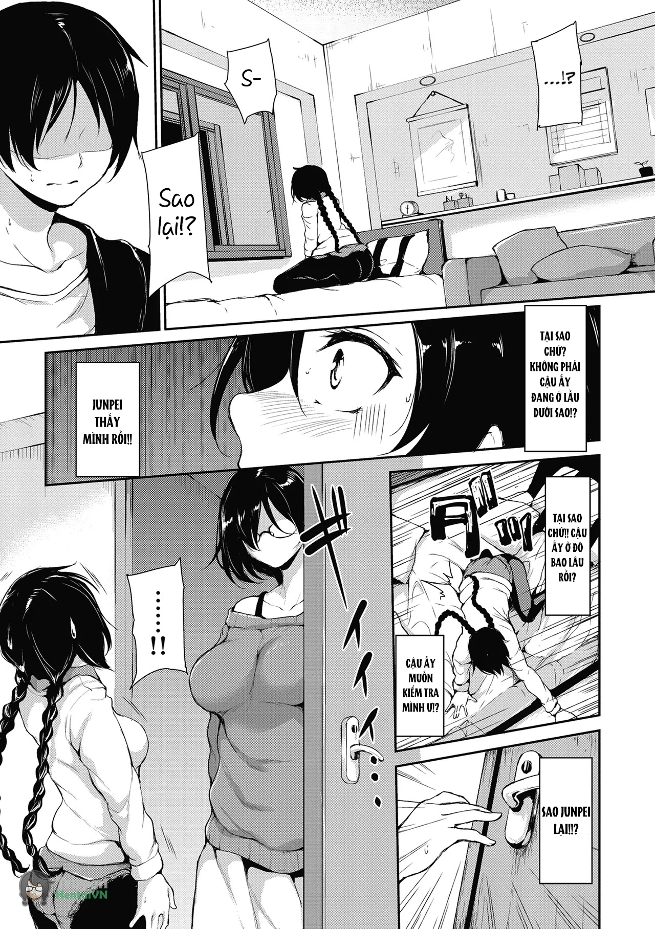 HentaiVN.net - Ảnh 15 - At Home Harem Fudeoro Sisters - Chap 5