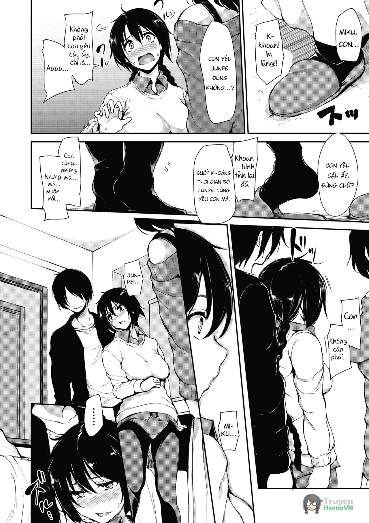 HentaiVN.net - Ảnh 16 - At Home Harem Fudeoro Sisters - Chap 5