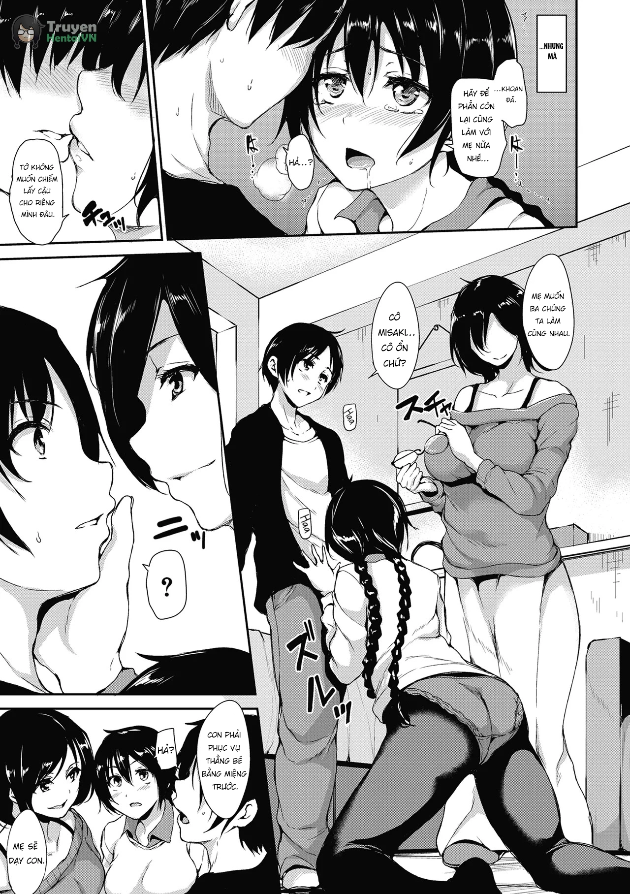 HentaiVN.net - Ảnh 19 - At Home Harem Fudeoro Sisters - Chap 5
