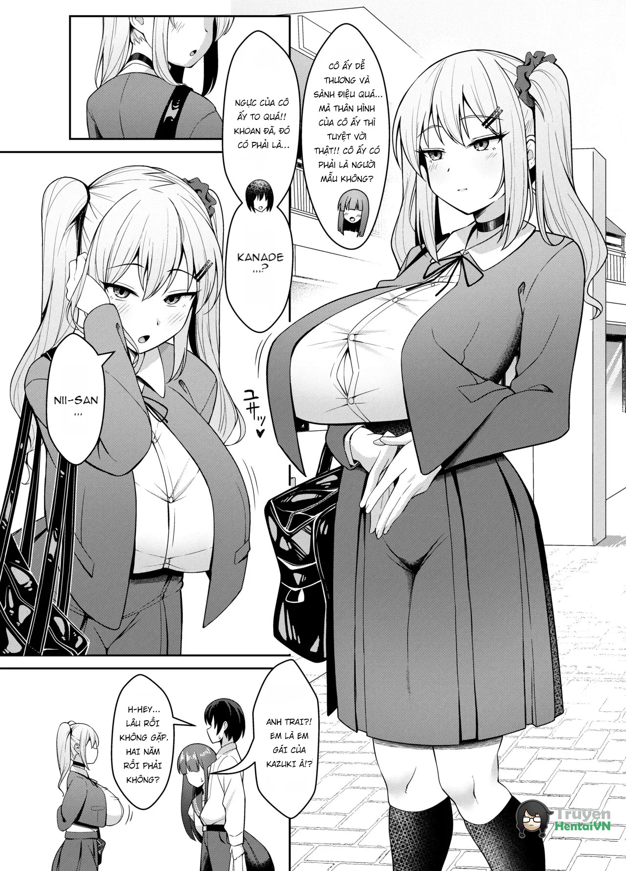 HentaiVN.net - Ảnh 4 - Ani Love Koushitsudo Chounyuu Imouto ni Semararete Haramasechau Hanashi - Chap 1