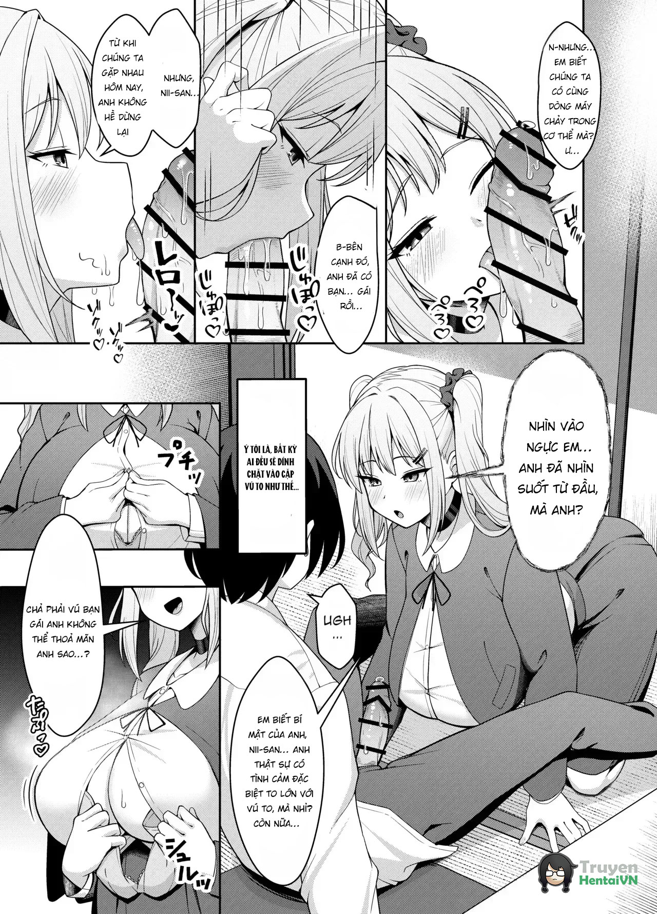 HentaiVN.net - Ảnh 8 - Ani Love Koushitsudo Chounyuu Imouto ni Semararete Haramasechau Hanashi - Chap 1