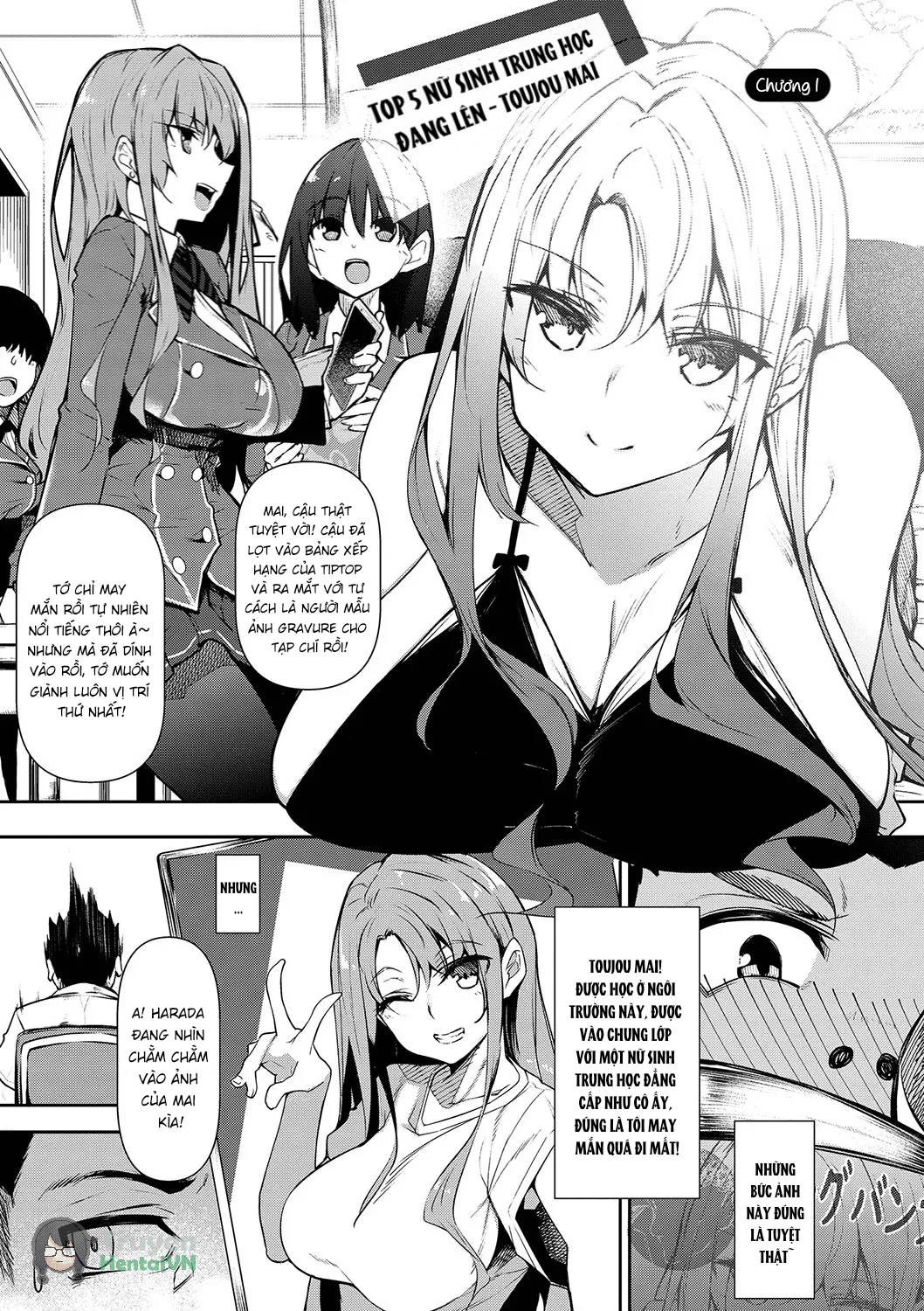 HentaiVN.net - Ảnh 5 - Saimin Tengoku - Hypnosis Heavensto - Chap 1