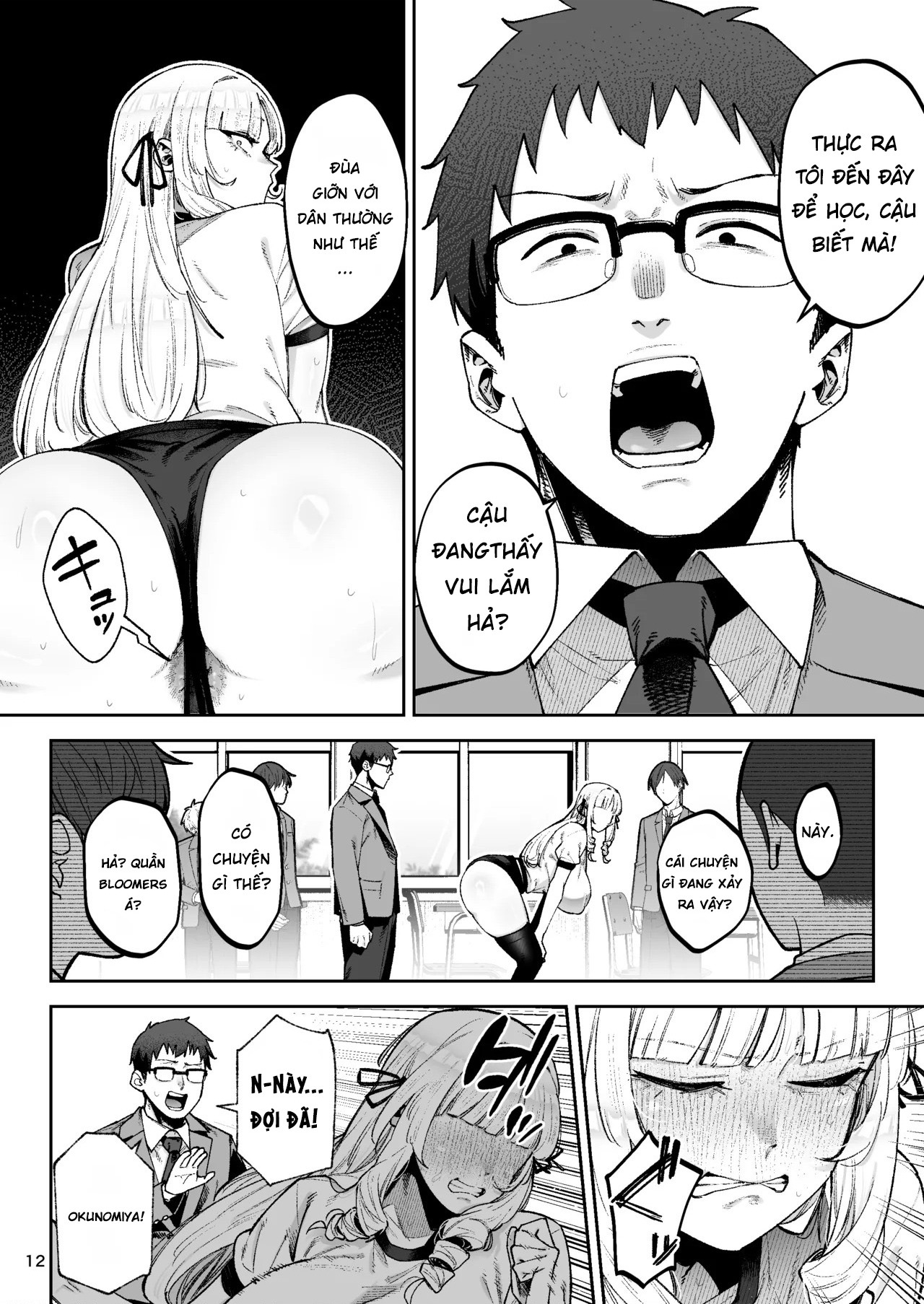 HentaiVN.net - Ảnh 14 - Go For It, You Horny Idiot Rich Girl! ~It's Only Natural That a Socialite Like Me Would Have Her Way With a Well-Endowed Commoner!~ - Chap 1